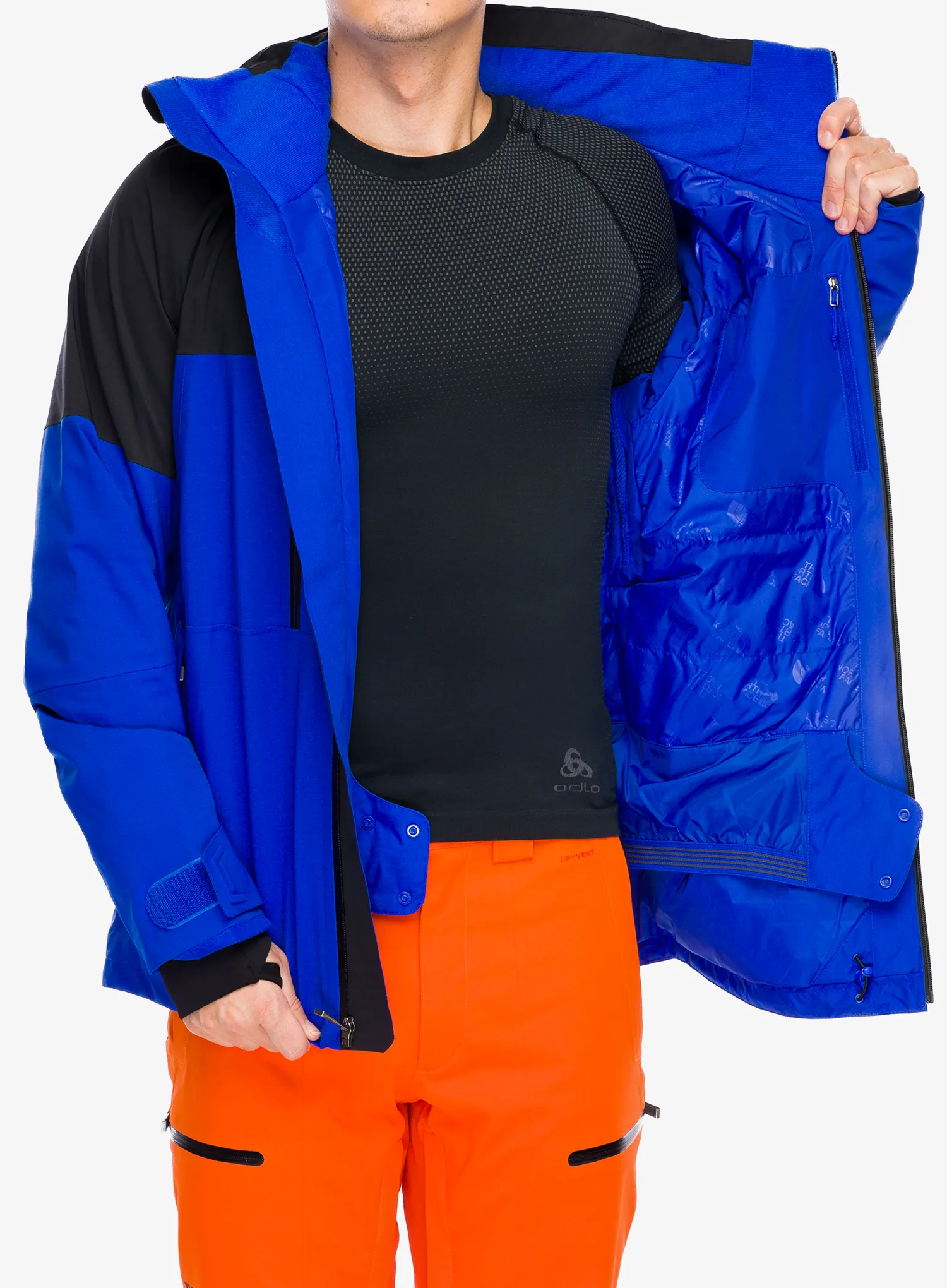 Lyžařská bunda The North Face Chakal Jacket - tnf blue/tnf black