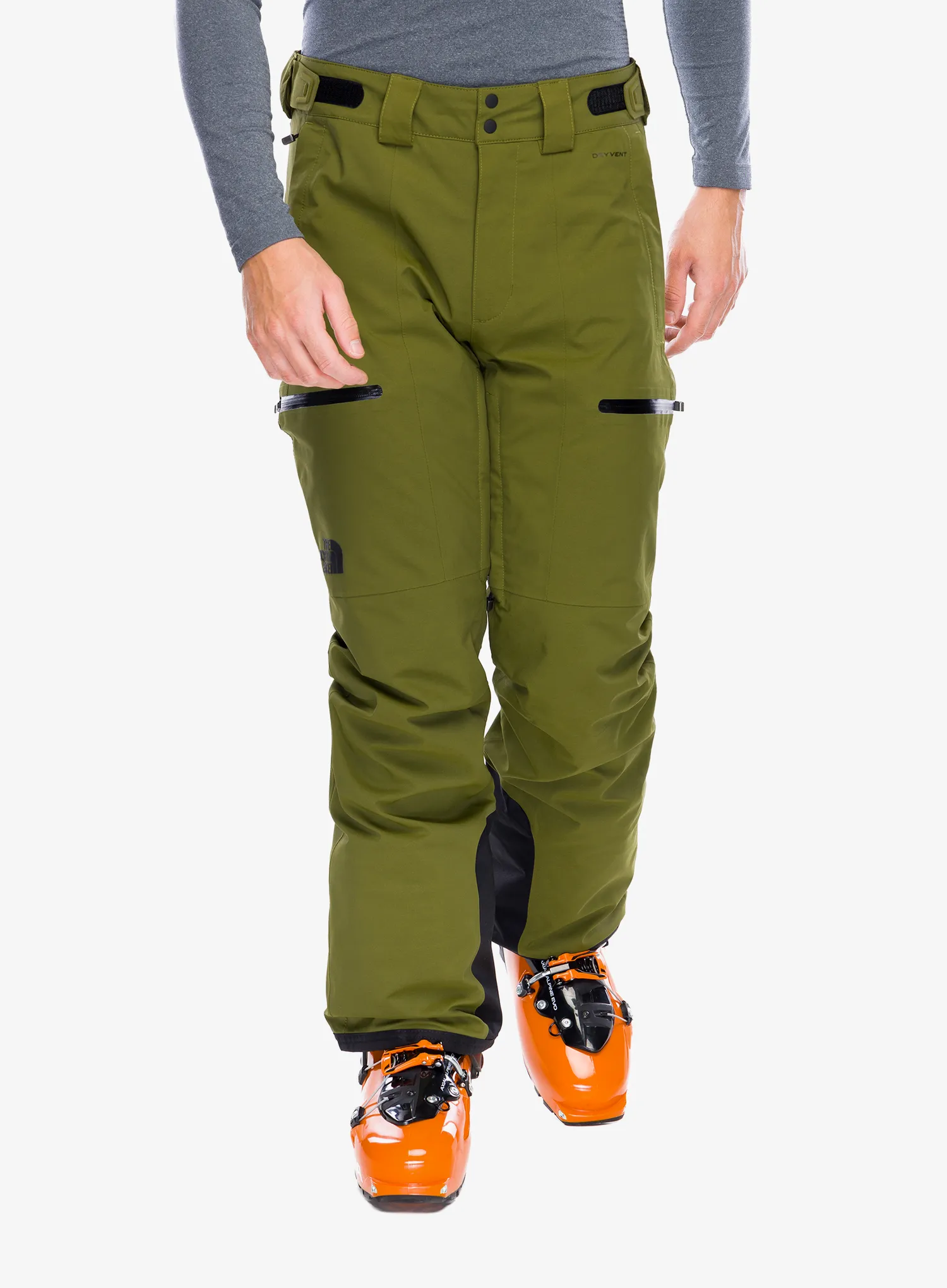 Lyžařské kalhoty The North Face Chakal Pant - forest olive