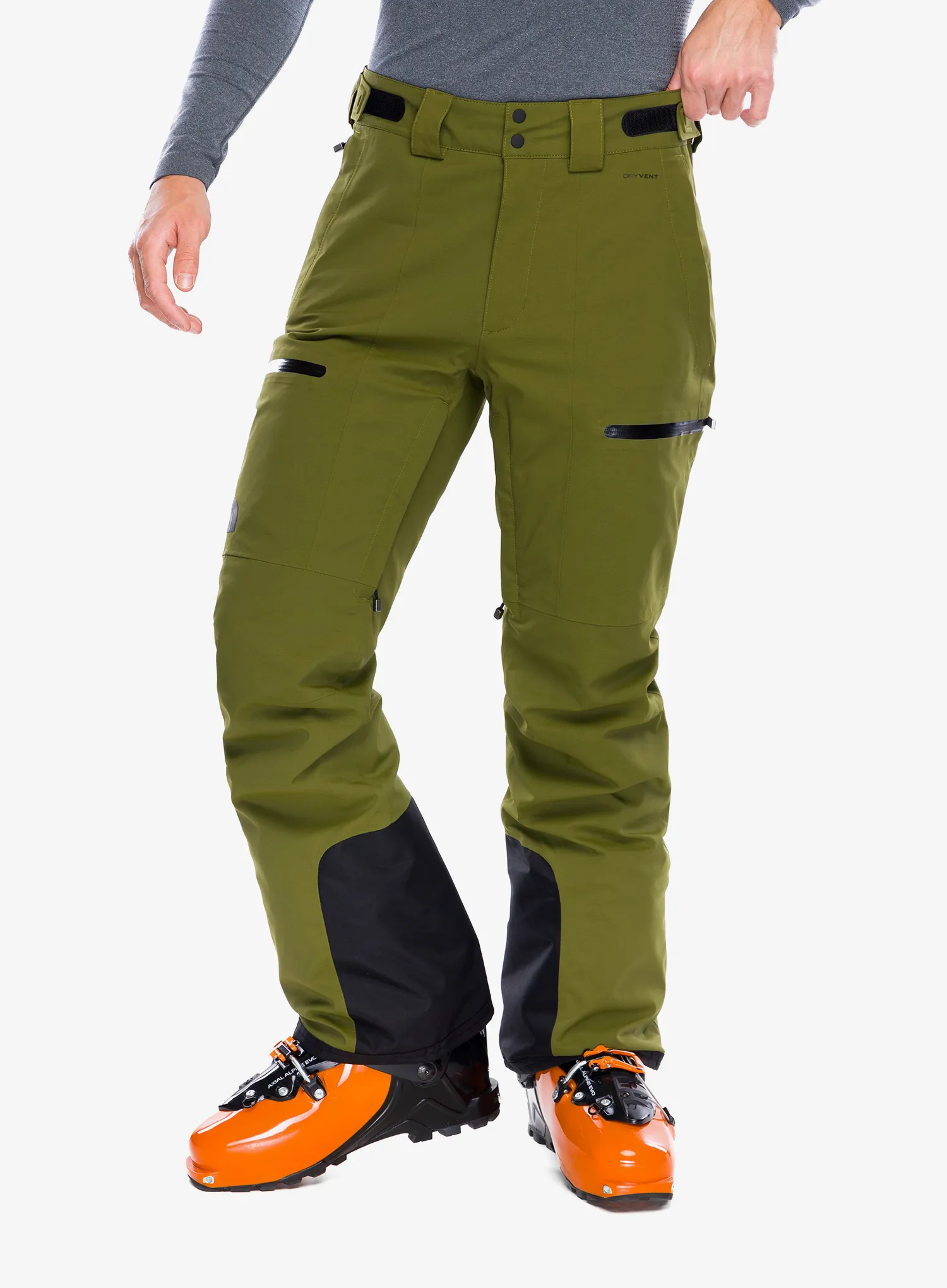 Lyžařské kalhoty The North Face Chakal Pant - forest olive