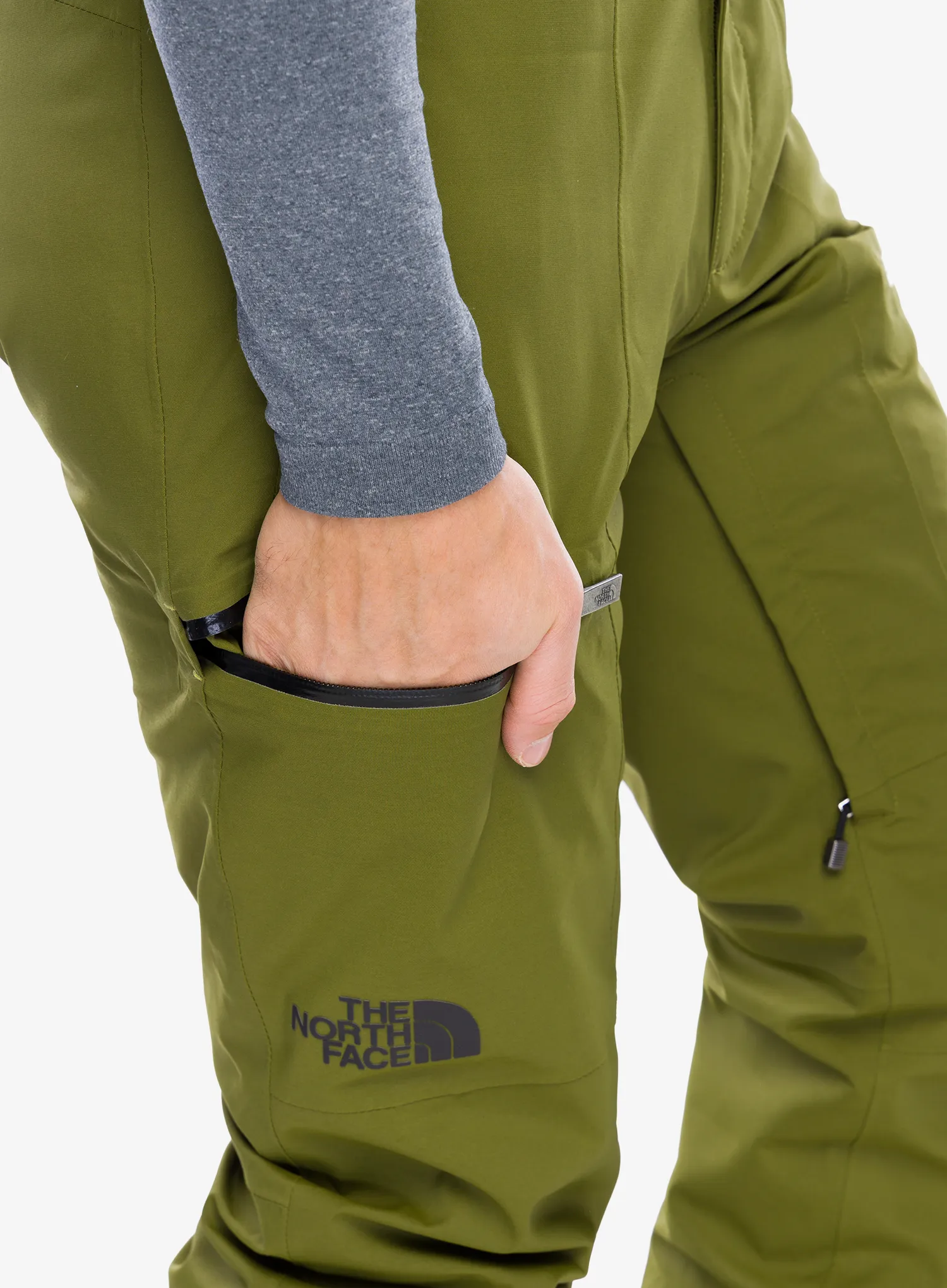 Lyžařské kalhoty The North Face Chakal Pant - forest olive