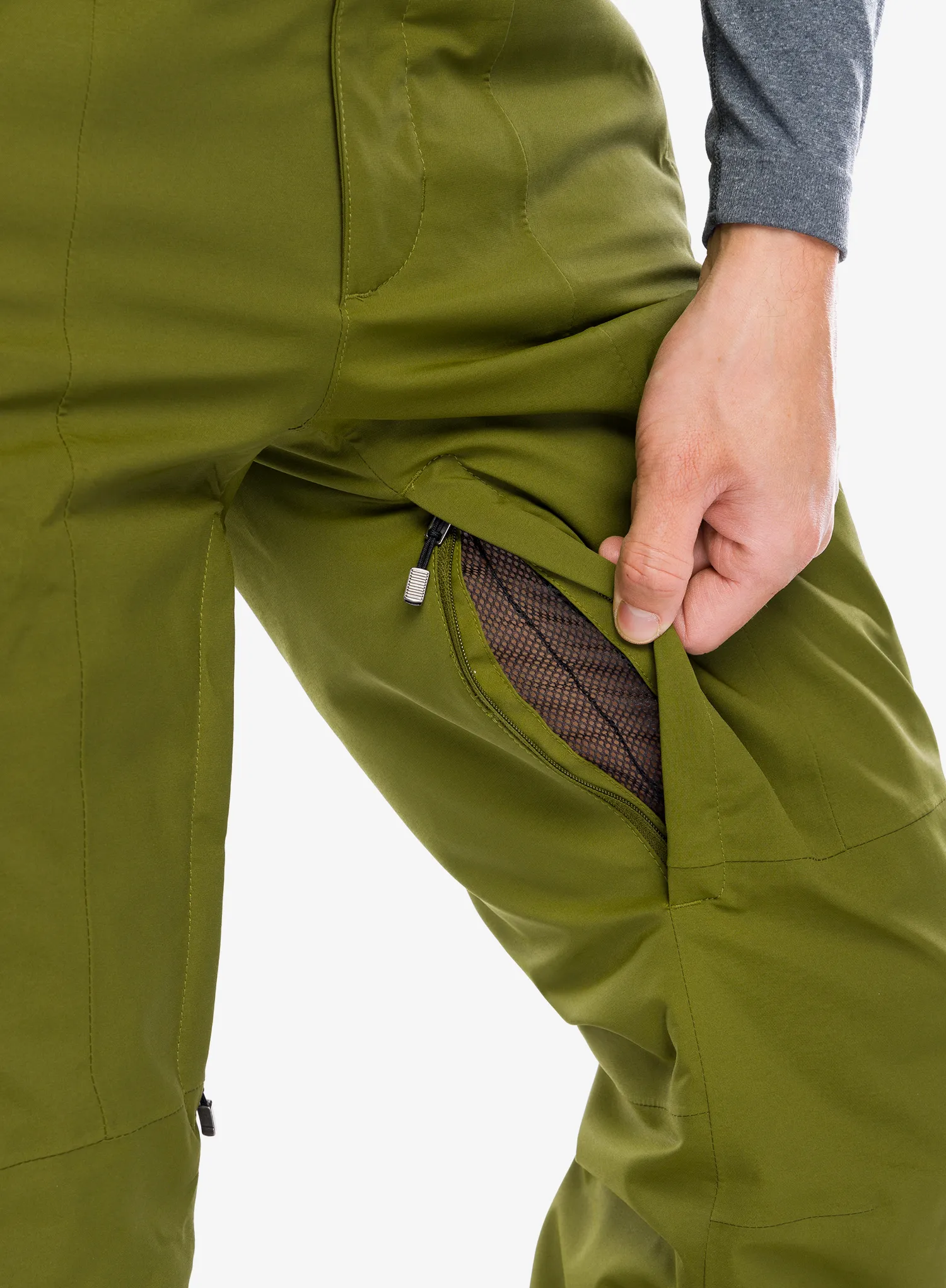 Lyžařské kalhoty The North Face Chakal Pant - forest olive