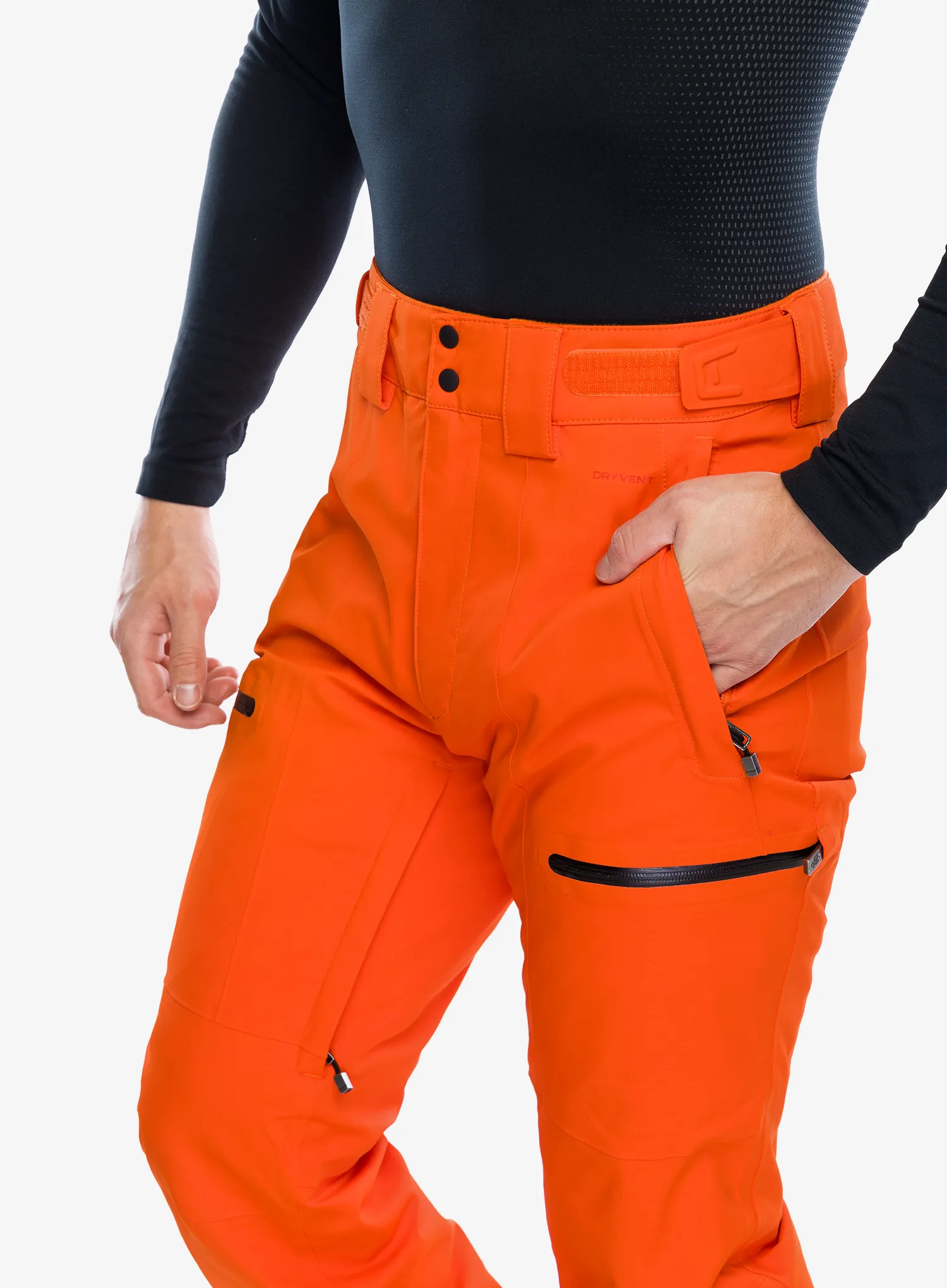 Lyžařské kalhoty The North Face Chakal Pant - tnf orange