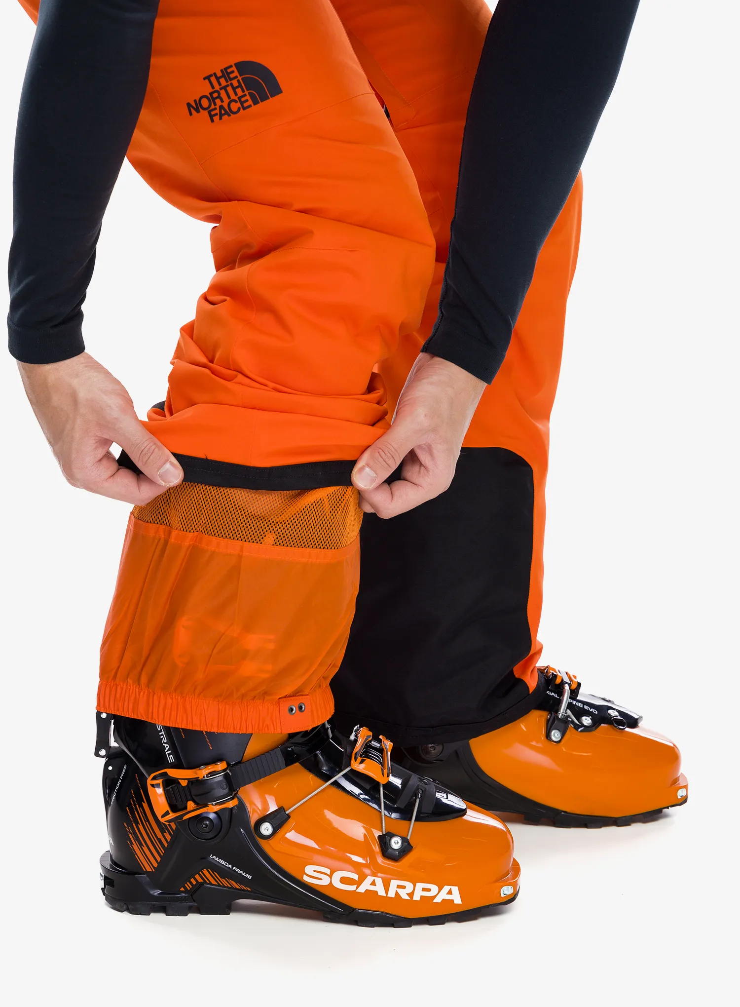 Lyžařské kalhoty The North Face Chakal Pant - tnf orange