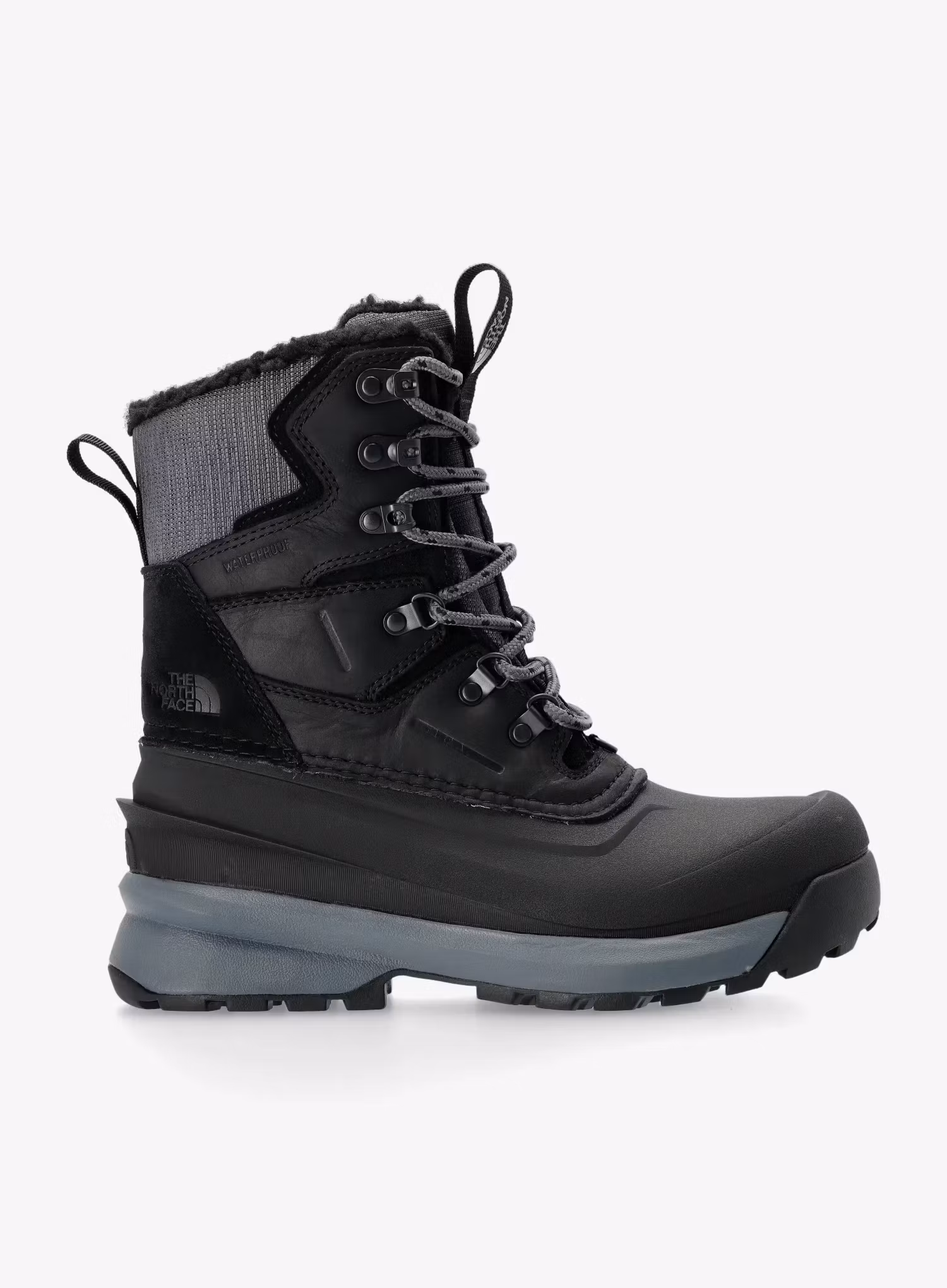 Sněžné boty dámské The North Face Chilkat V 400 WP - tnf black/vanadis grey