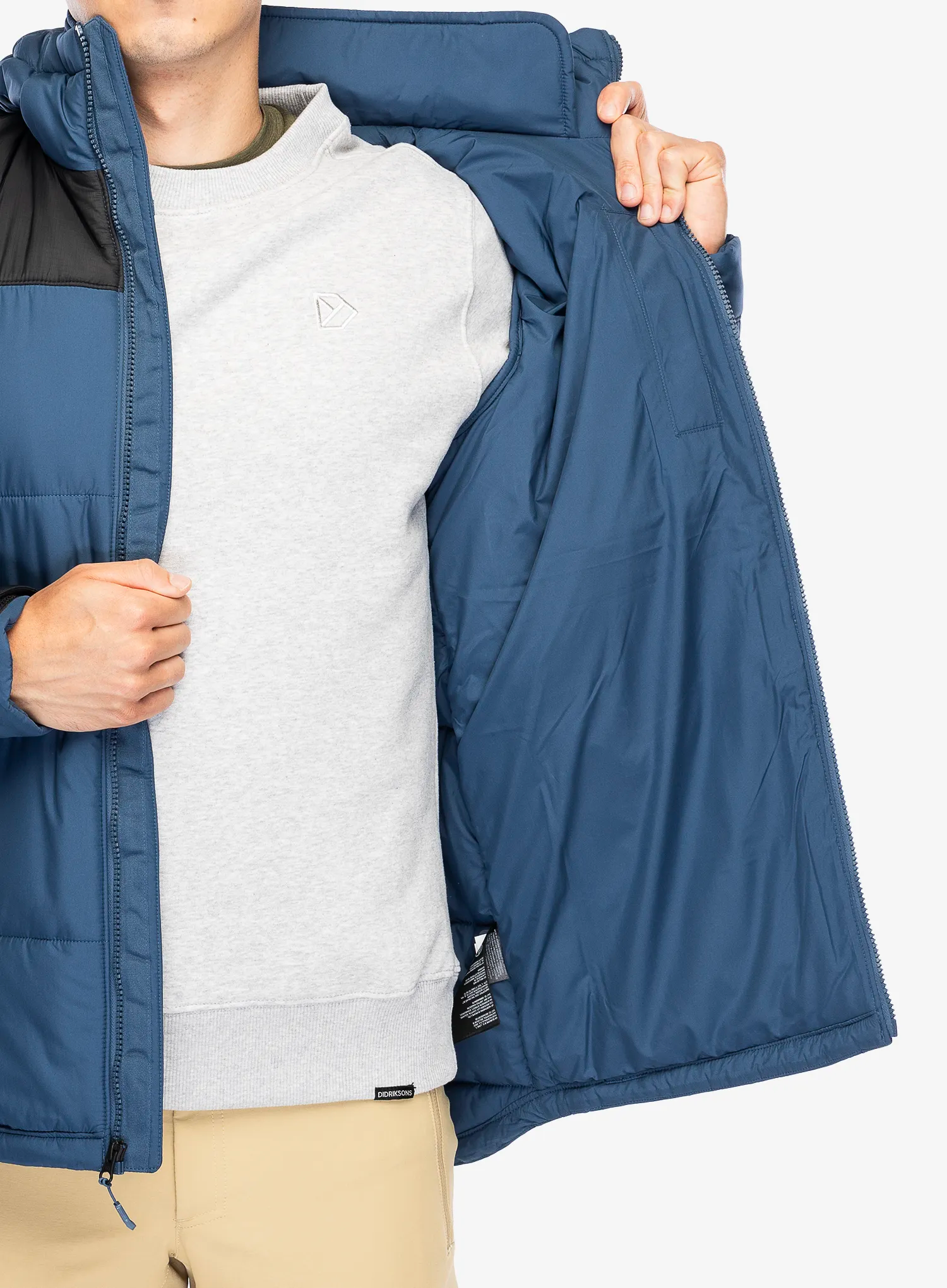 Zateplená bunda The North Face Circular Diablo Jacket - tnf black/shady blue
