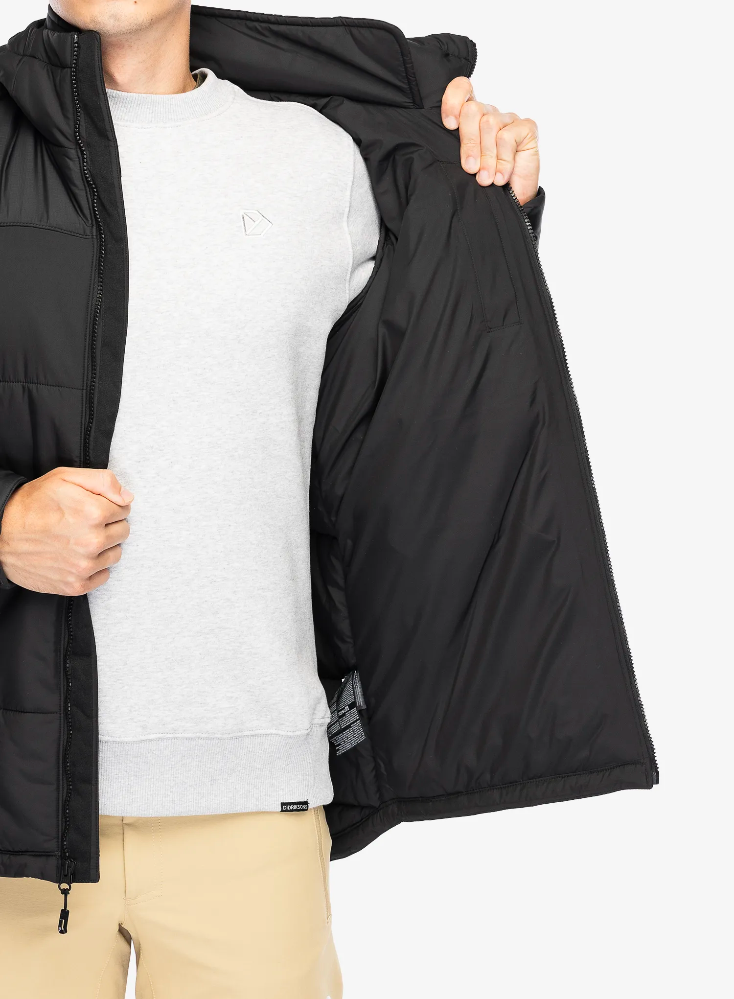 Zateplená bunda The North Face Circular Diablo Jacket - tnf black/tnf black