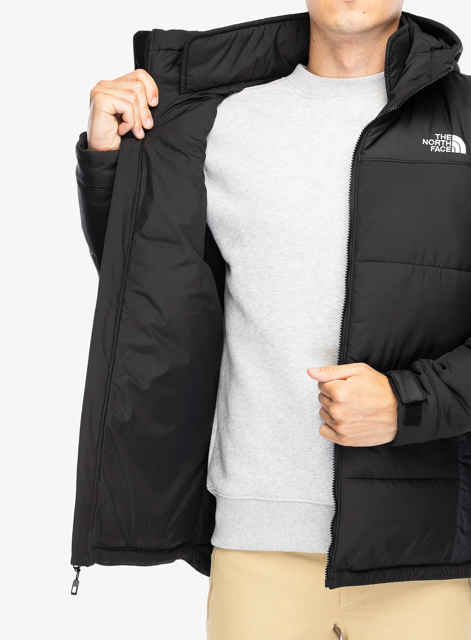 Zateplená bunda The North Face Circular Diablo Jacket - tnf black/tnf black