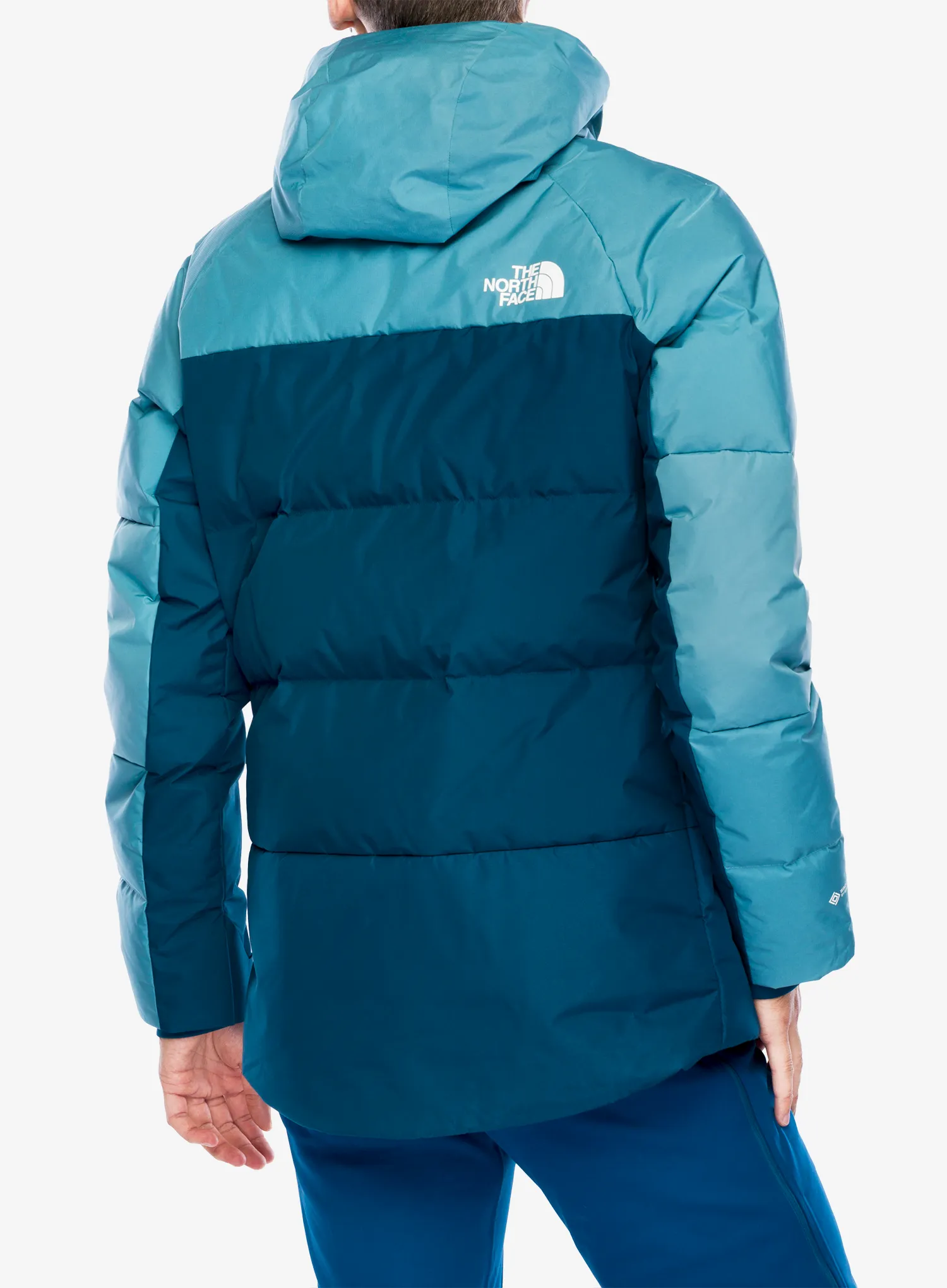 Lyžařská bunda The North Face Corefire Down Windstopper Jacket - midnight petrol/algae blue