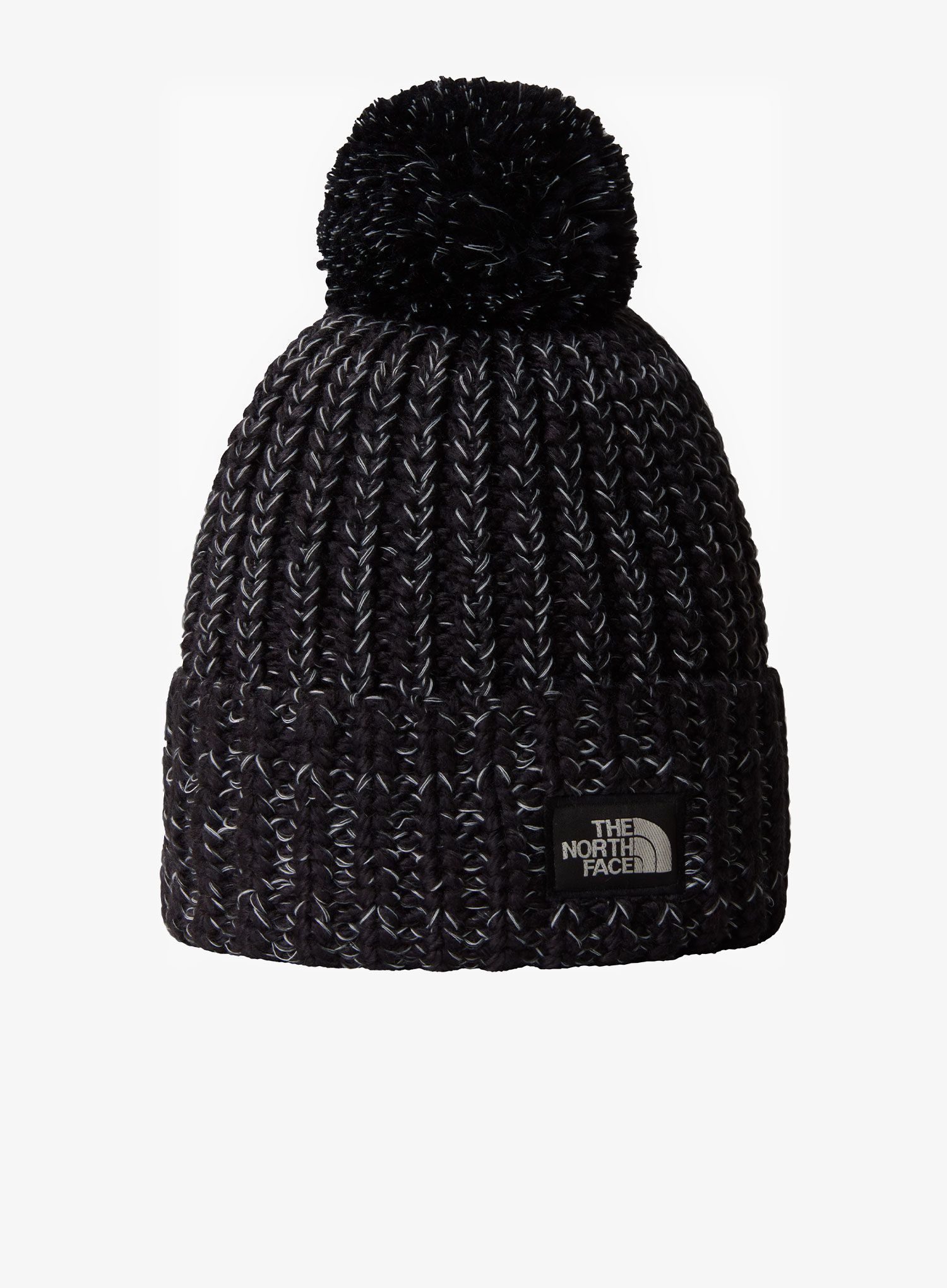 Zimní čepice The North Face Cozy Chunky Cabin Beanie - tnf black/white dune