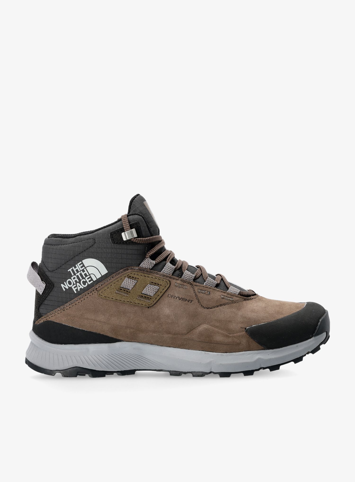 Turistické boty pánské The North Face Cragstone Leather Mid WP - brown/grey