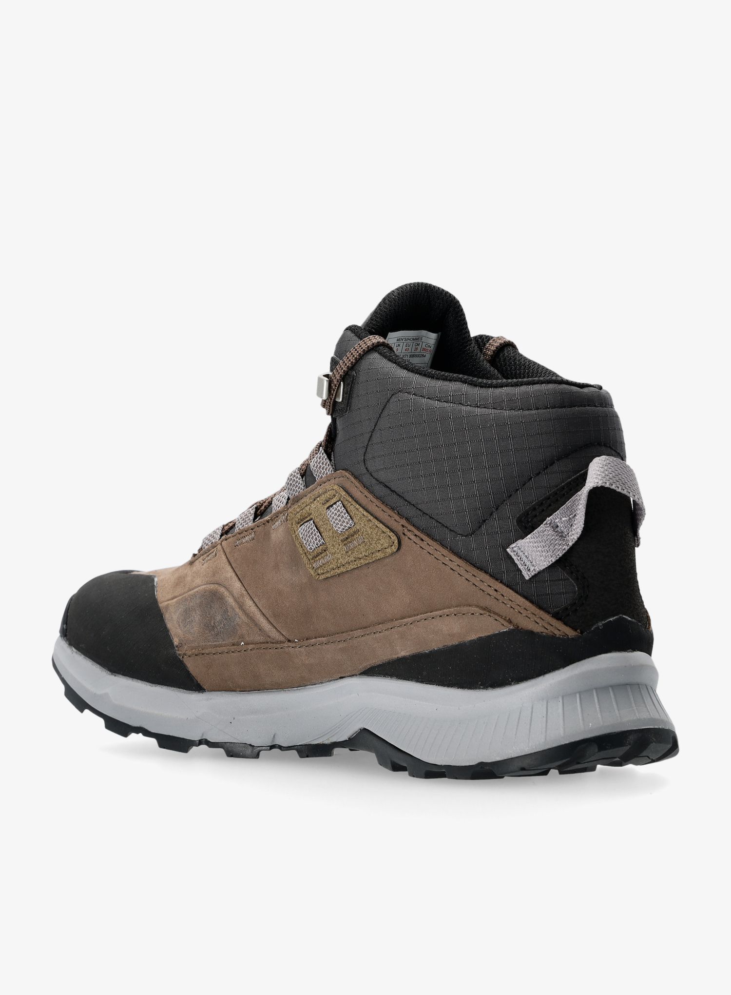Turistické boty pánské The North Face Cragstone Leather Mid WP - brown/grey