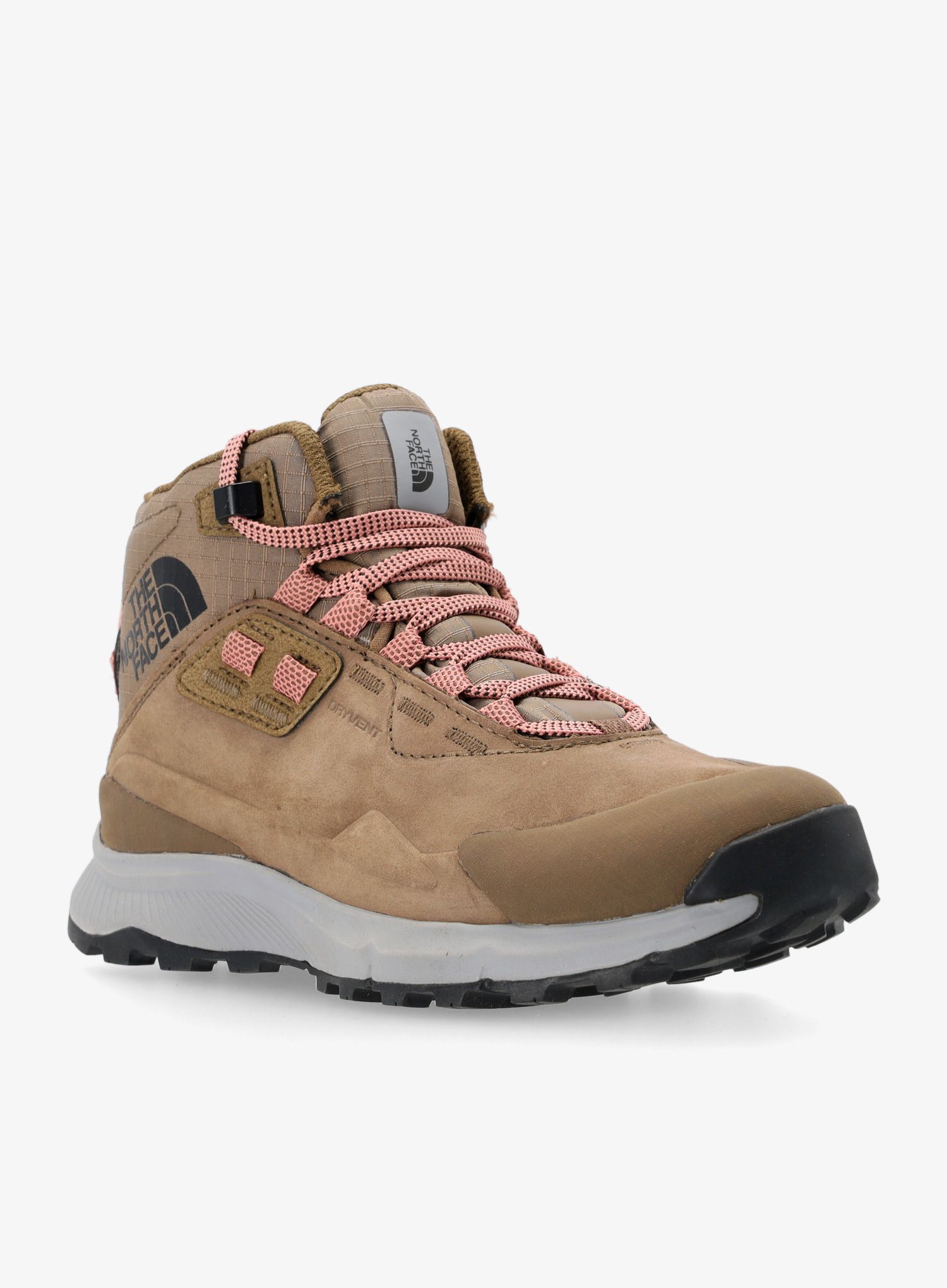 Dámské boty The North Face Cragstone Leather Mid WP - brown/grey