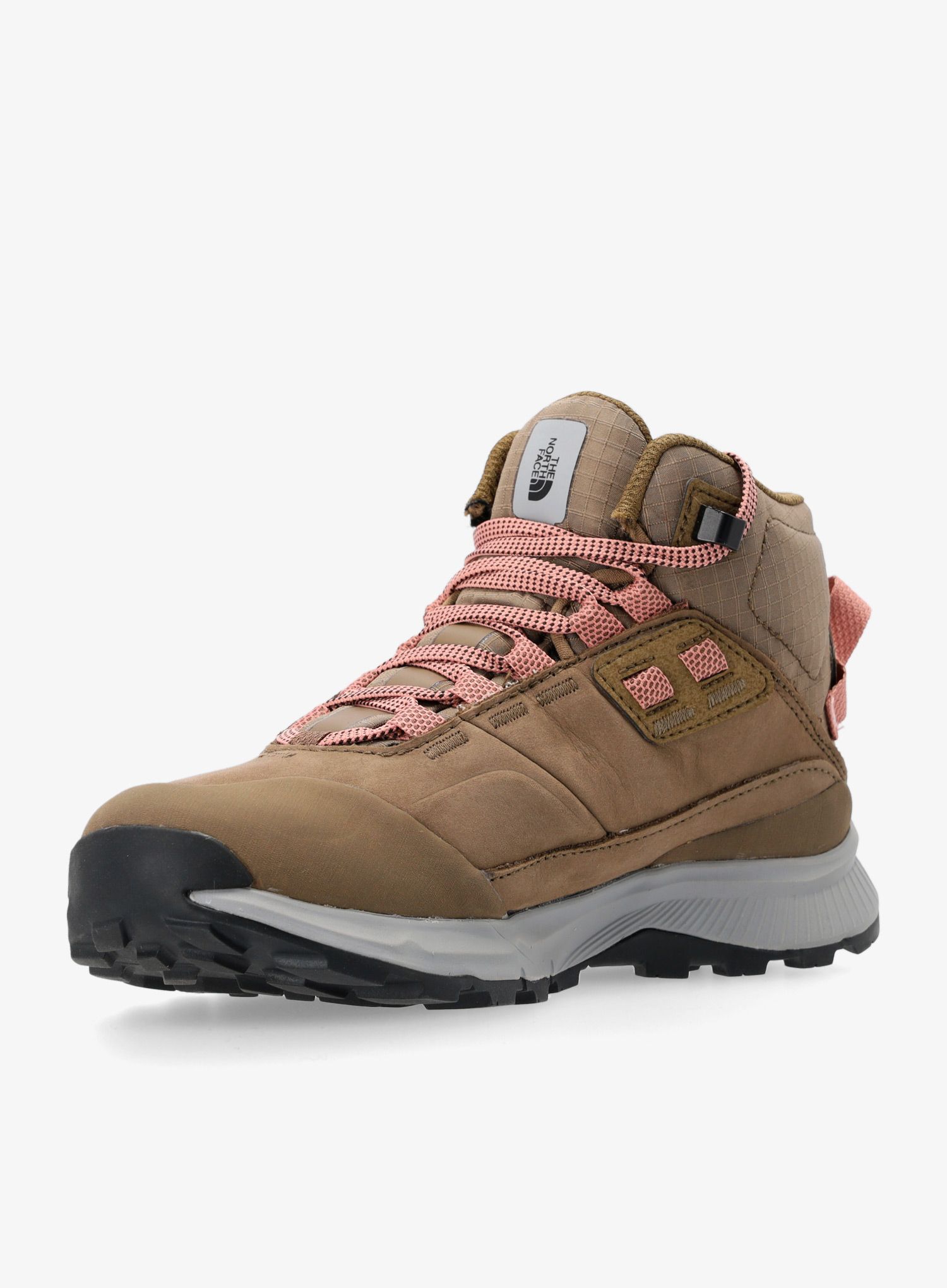 Dámské boty The North Face Cragstone Leather Mid WP - brown/grey