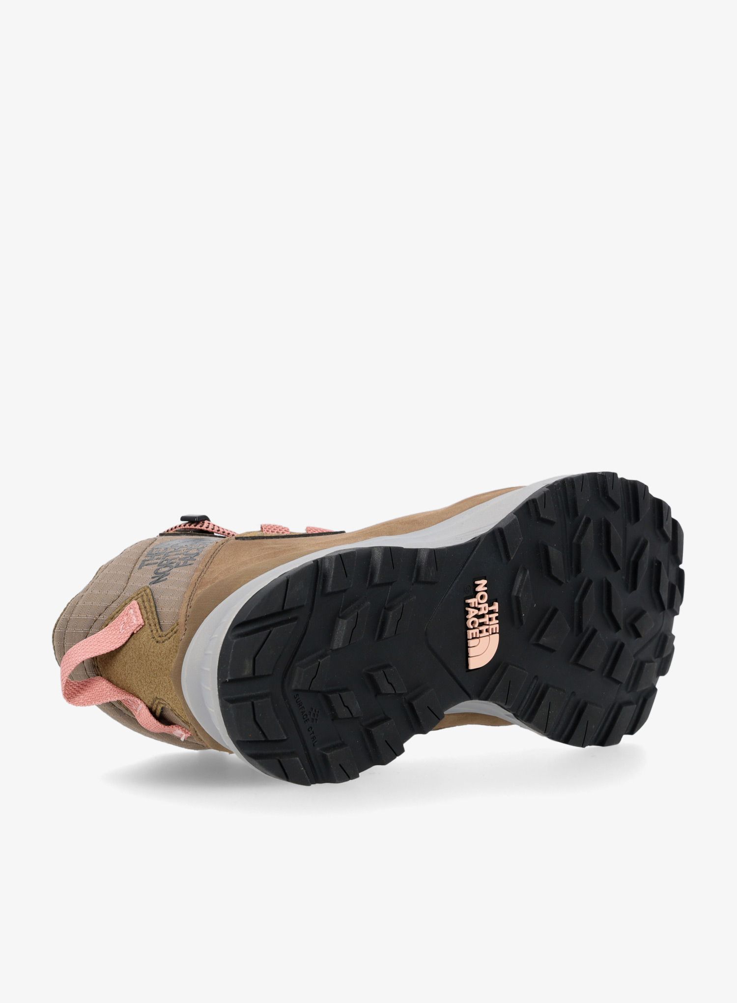 Dámské boty The North Face Cragstone Leather Mid WP - brown/grey