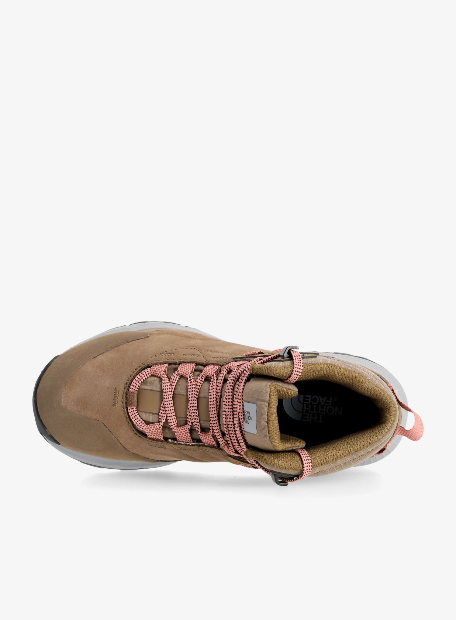Dámské boty The North Face Cragstone Leather Mid WP - brown/grey
