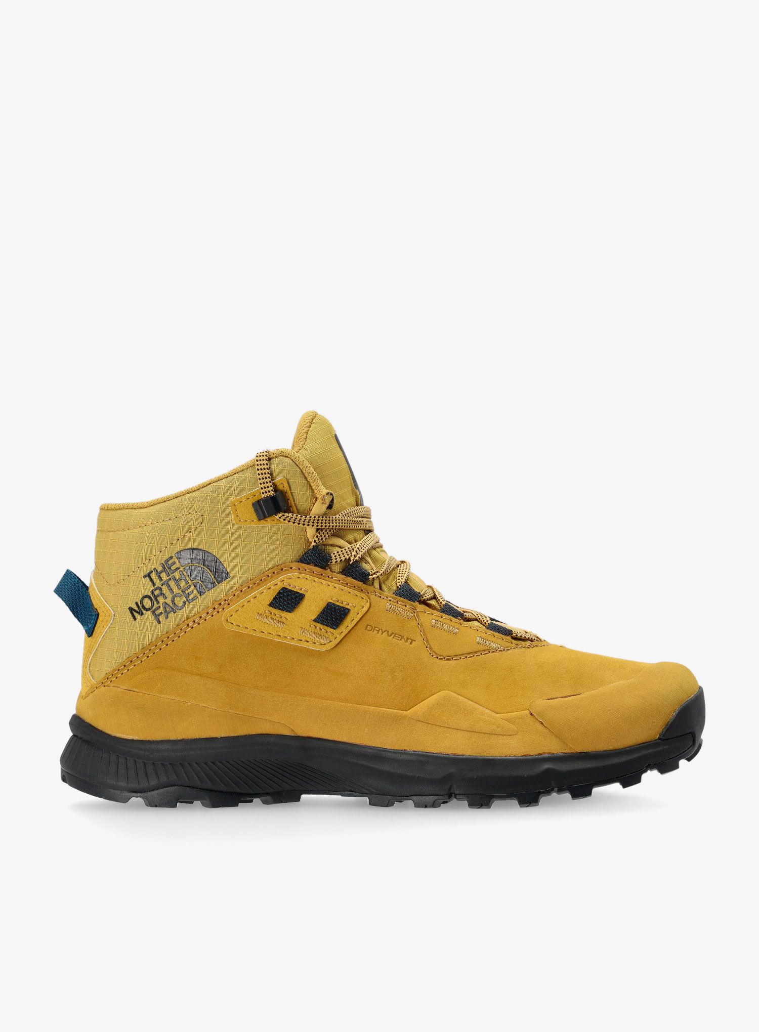 Turistické boty The North Face Cragstone Leather Mid WP - yellow/black