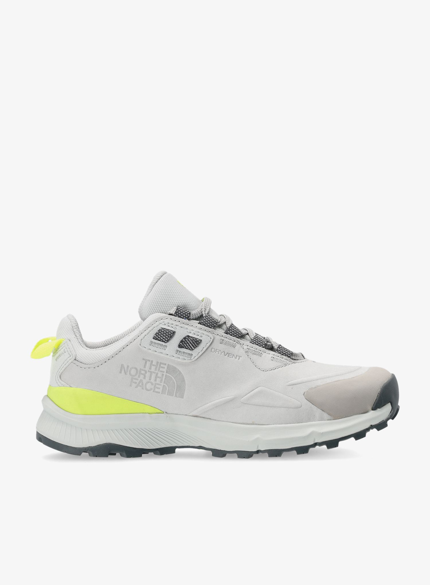 Turistické boty dámské The North Face Cragstone Leather Wp - grey/yellow