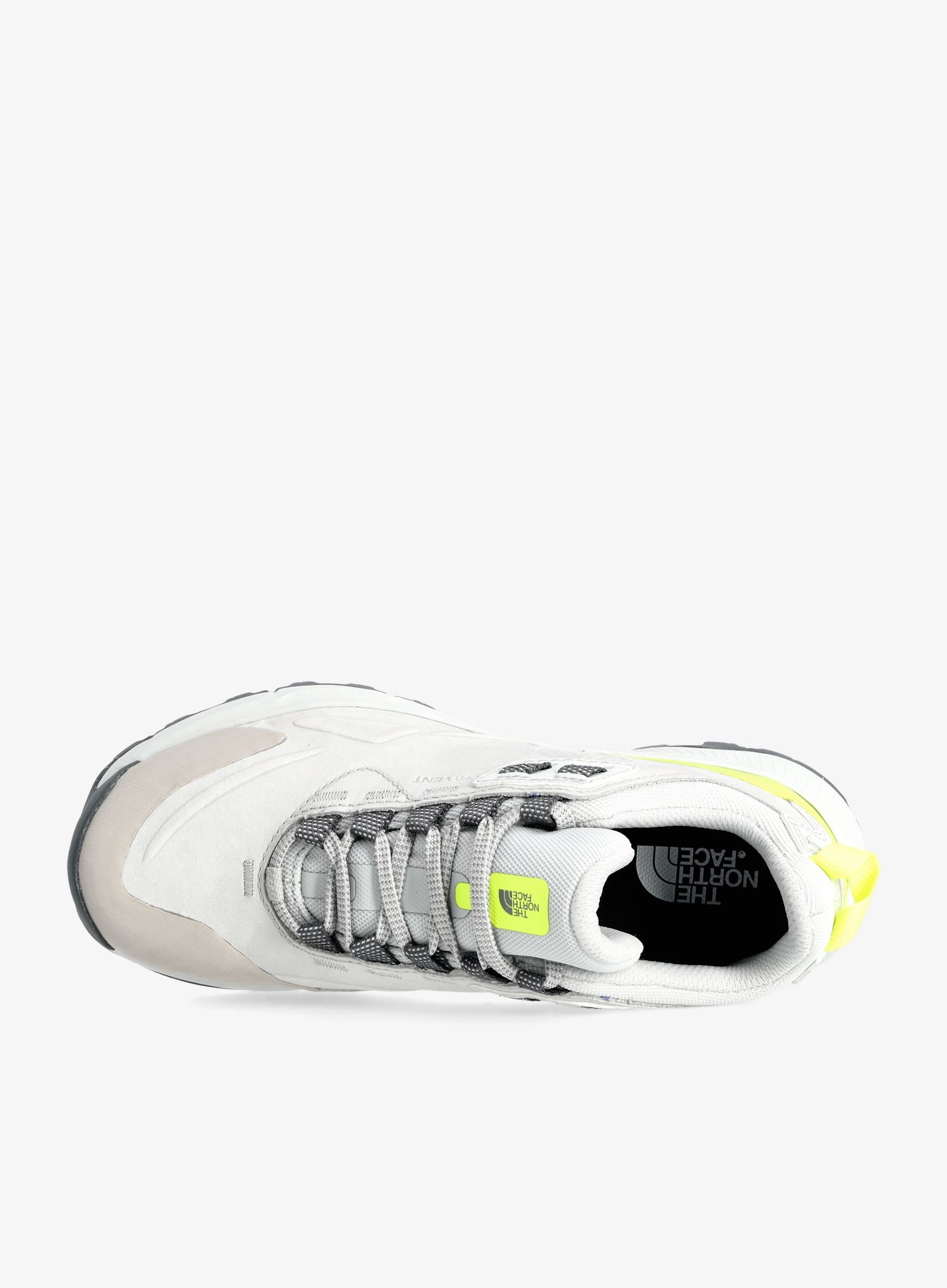 Turistické boty dámské The North Face Cragstone Leather Wp - grey/yellow