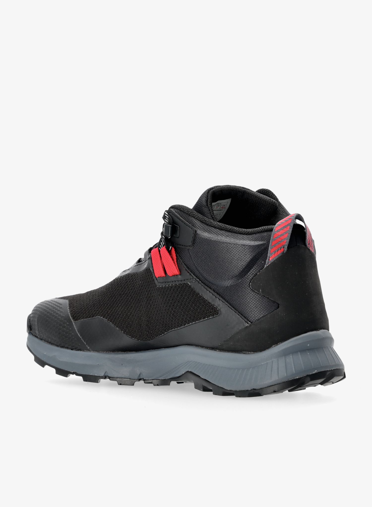 Turistická obuv The North Face Cragstone Mid Wp - black/grey