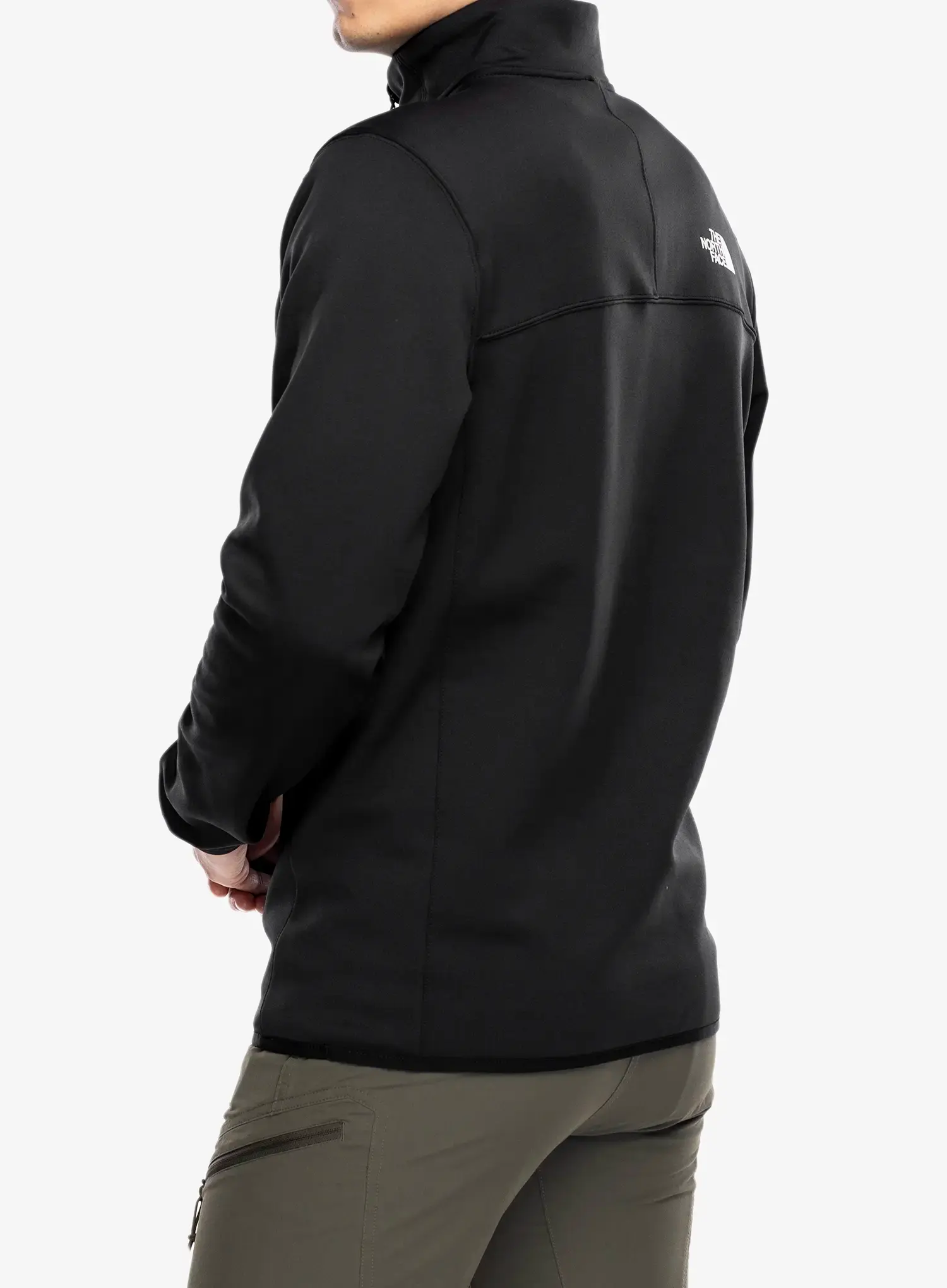 Mikina bez kapuce The North Face Crest 1/4 Zip - tnf black