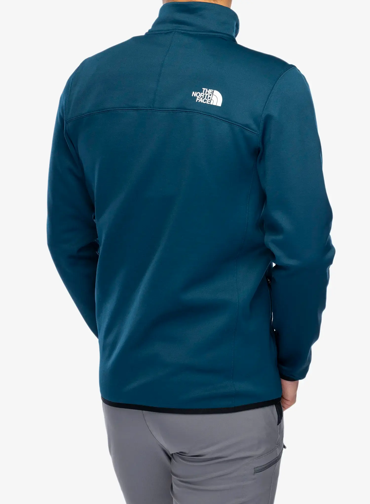 Fleecová bunda The North Face Crest FZ - midnight petrol/tnf black