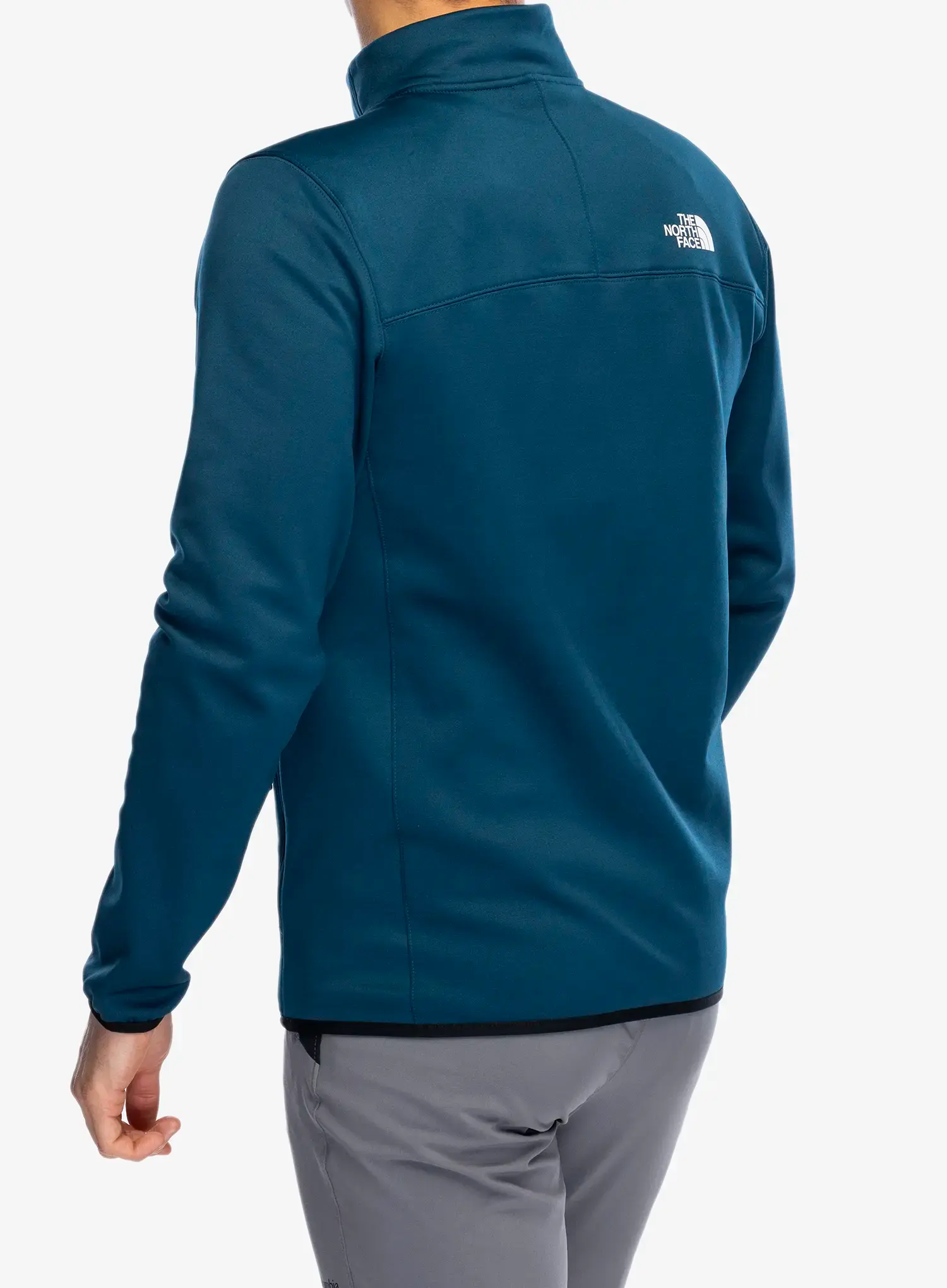 Fleecová bunda The North Face Crest FZ - midnight petrol/tnf black