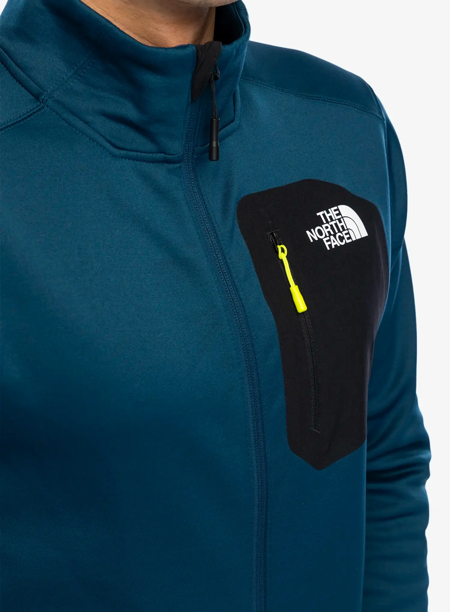 Fleecová bunda The North Face Crest FZ - midnight petrol/tnf black