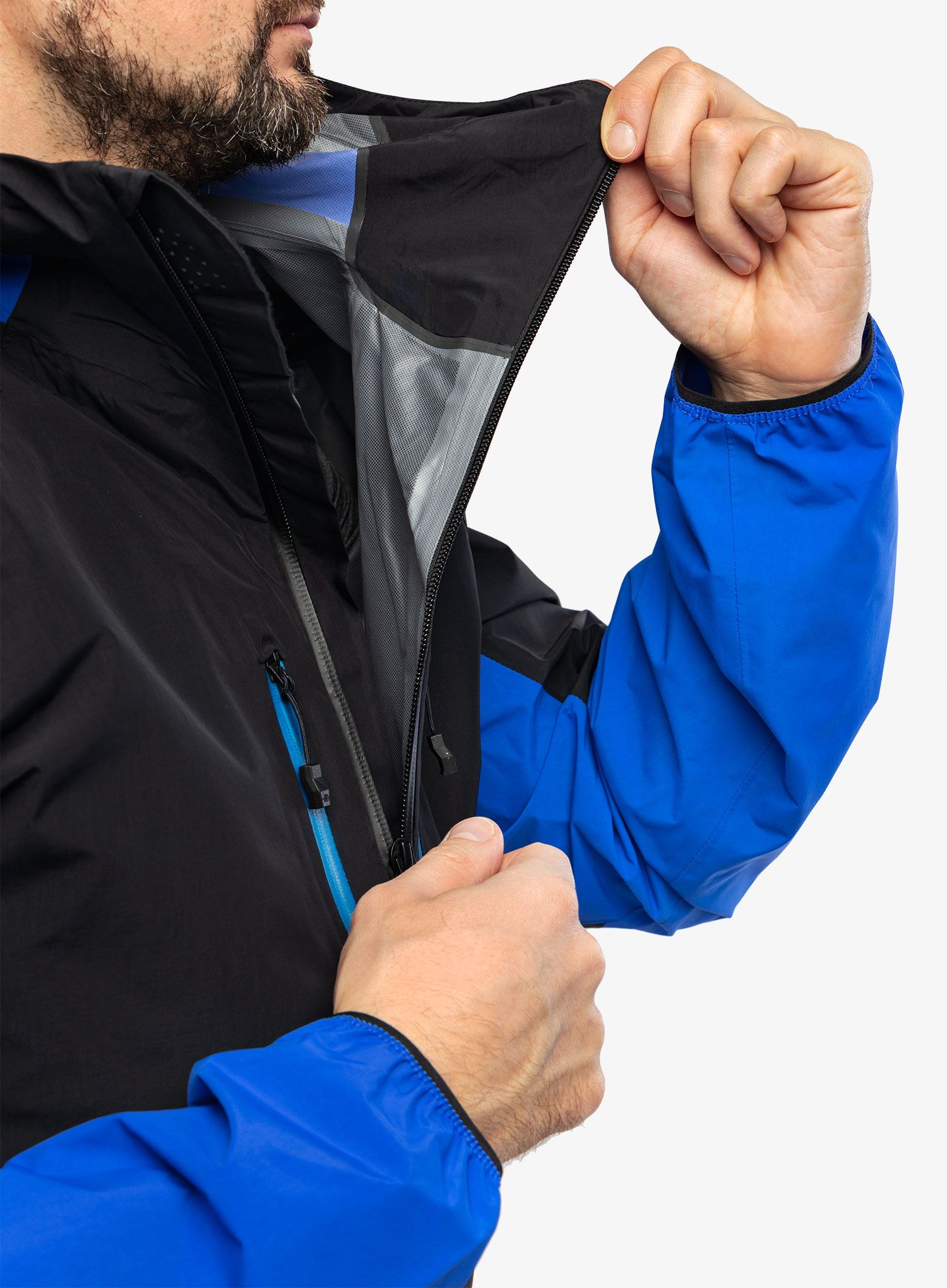 Skialpova bunda The North Face Dawn Turn 2.5 Cordura Shell - black/blue