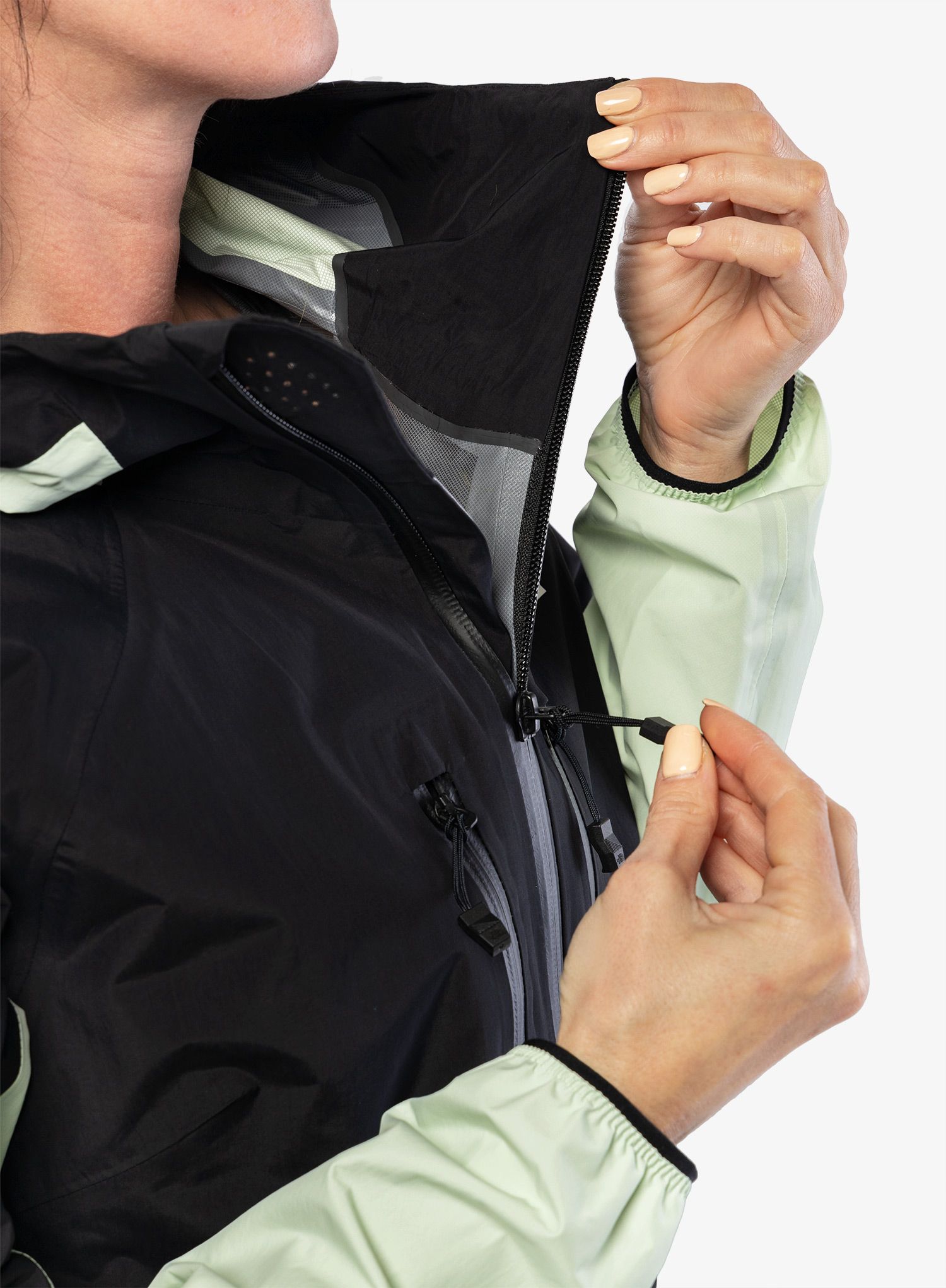 Dámska skialpova bunda The North Face Dawn Turn 2.5 Cordura Shell - black/green