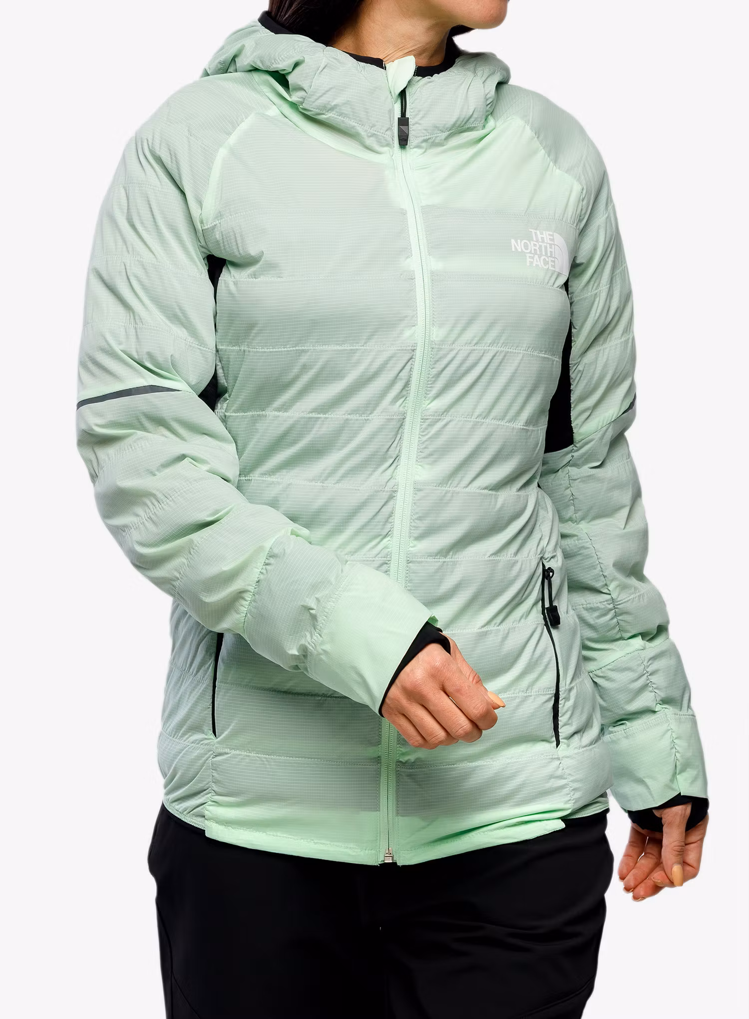 Dámská zateplená bunda The North Face Dawn Turn 50/50 Synthetic - green/vanadis