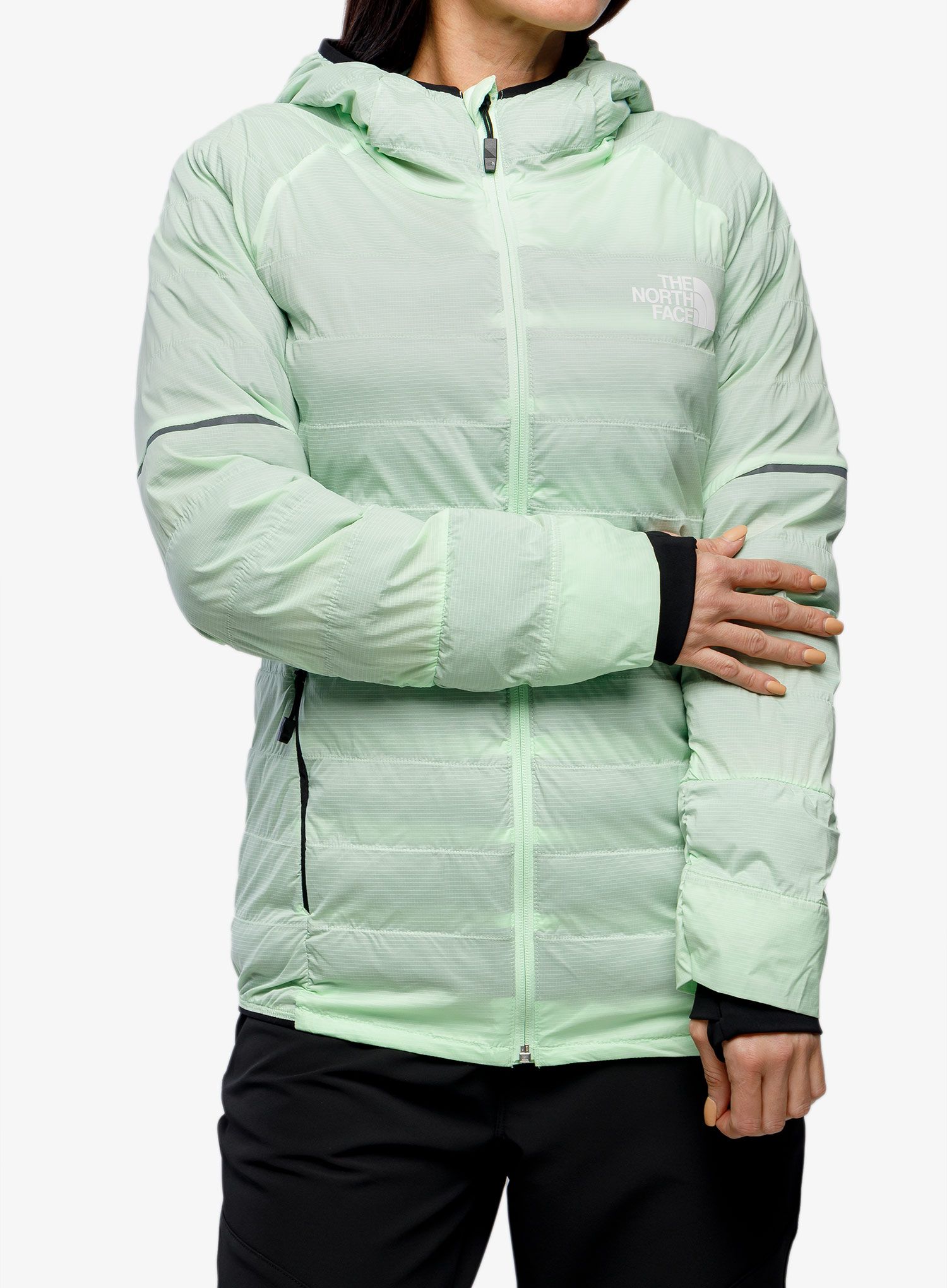 Dámská zateplená bunda The North Face Dawn Turn 50/50 Synthetic - green/vanadis