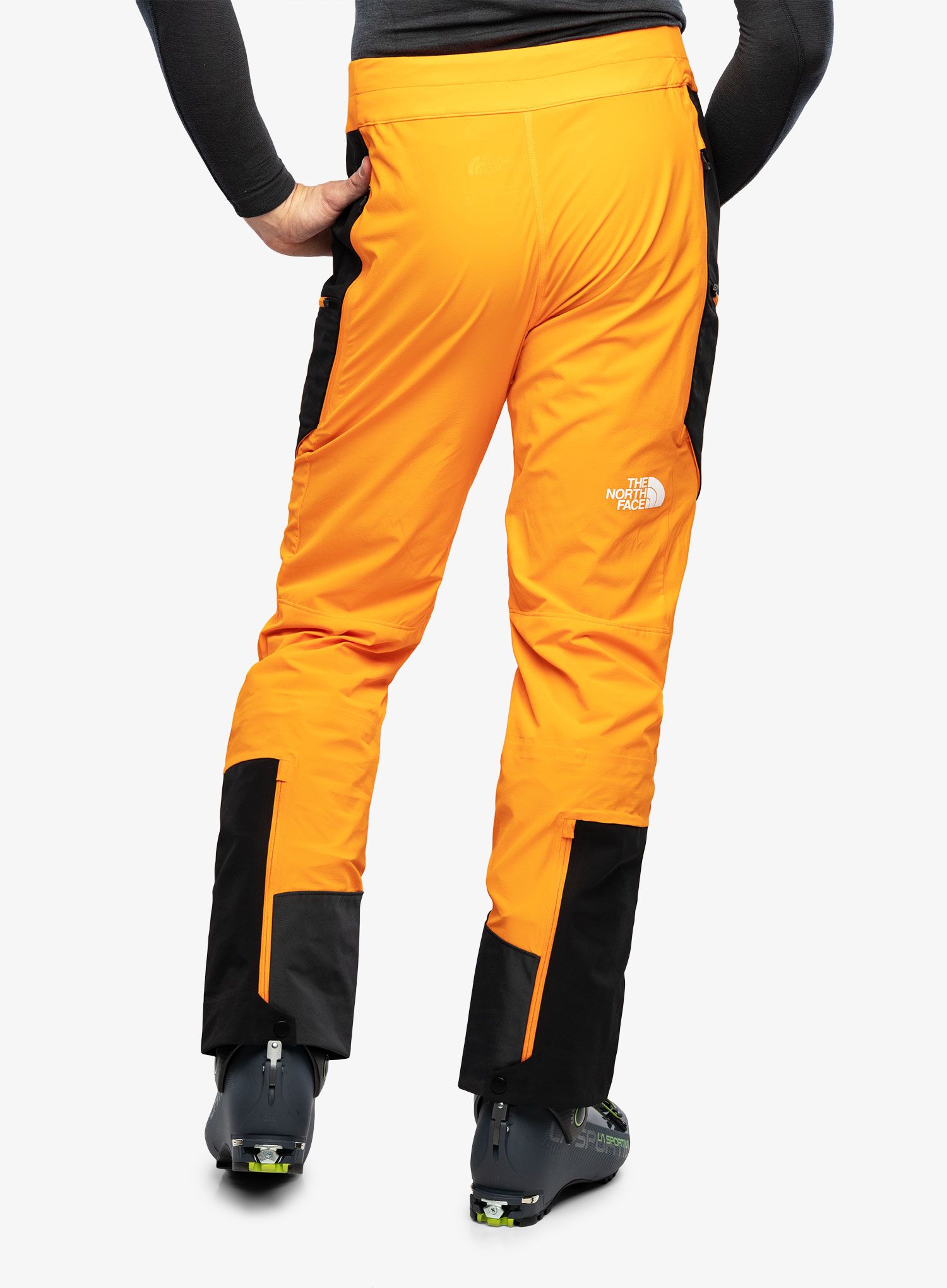 Softshellové kalhoty The North Face Dawn Turn Hybrid Pant - cone/blk/grey