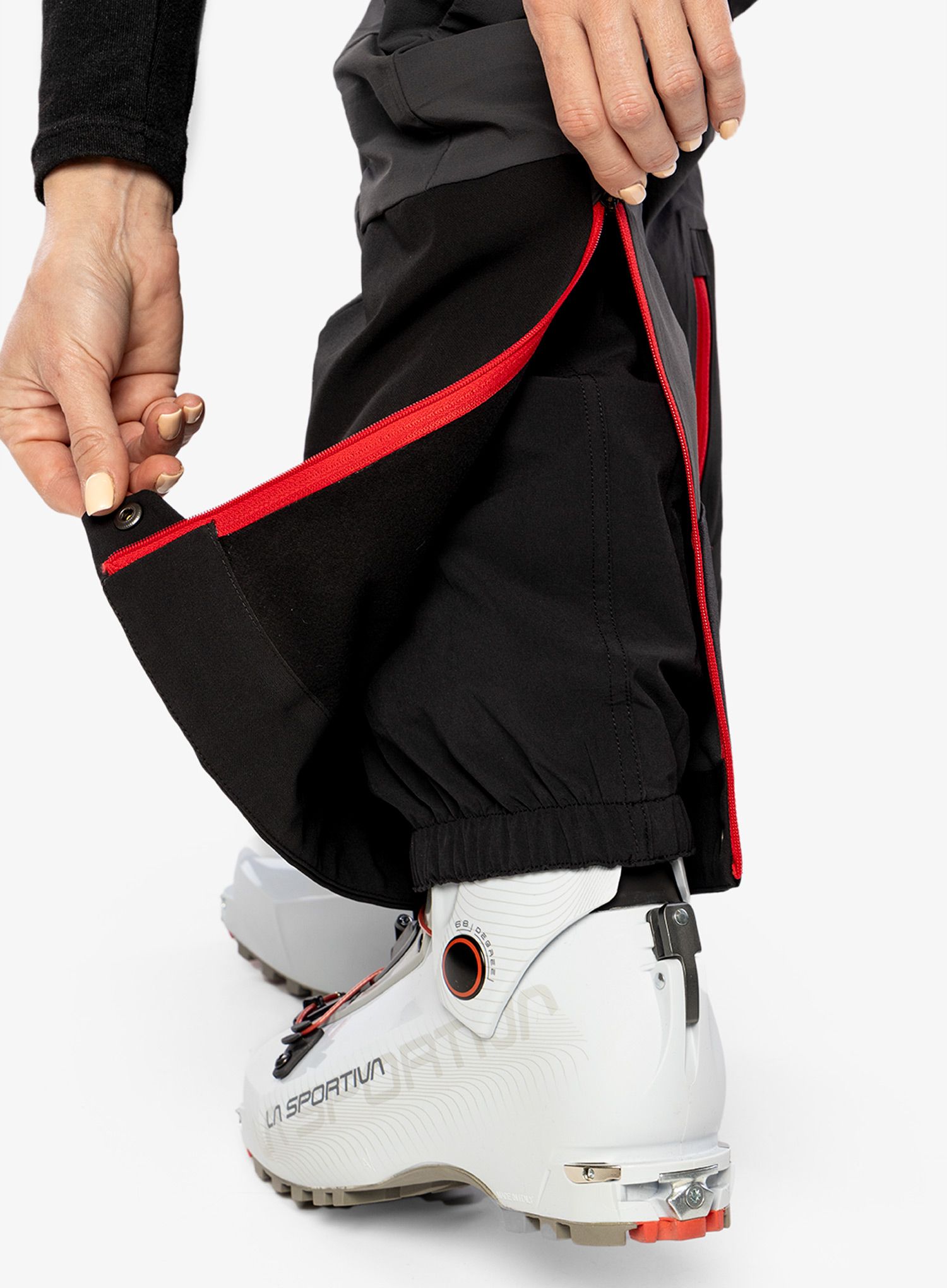 Dámské lyžařské kalhoty The North Face Dawn Turn Hybrid Pant - grey/tnfblk