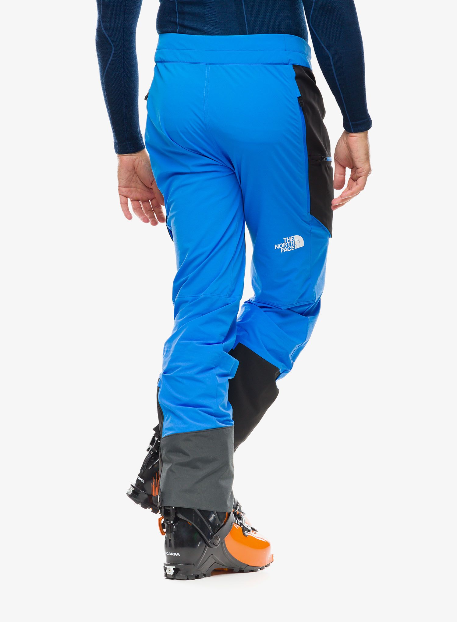 Skialpové kalhoty The North Face Dawn Turn Hybrid Pant - optic blue/black