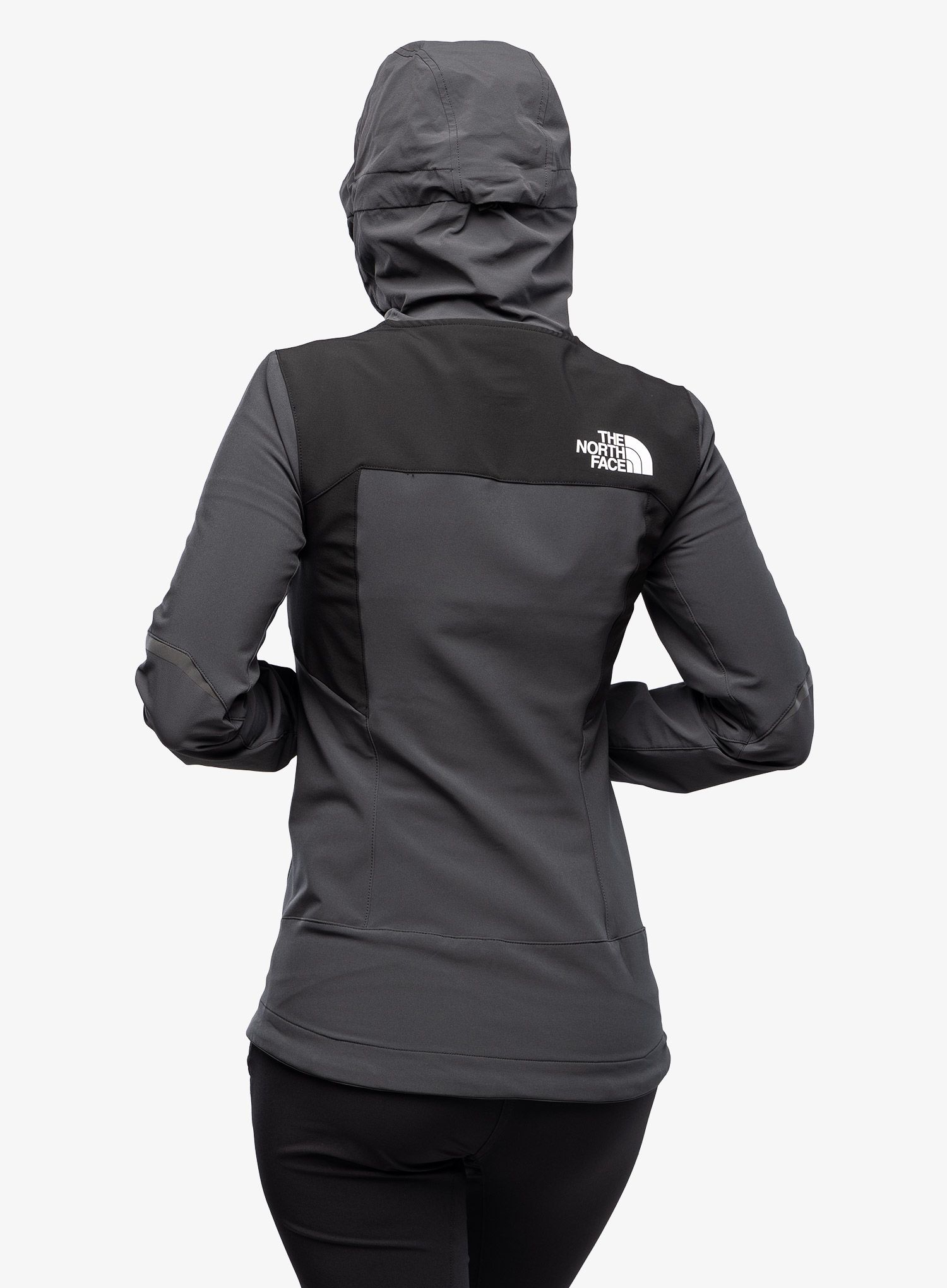 Softshellová bunda dámská The North Face Dawn Turn Hybrid Softshell Jacket - grey/black