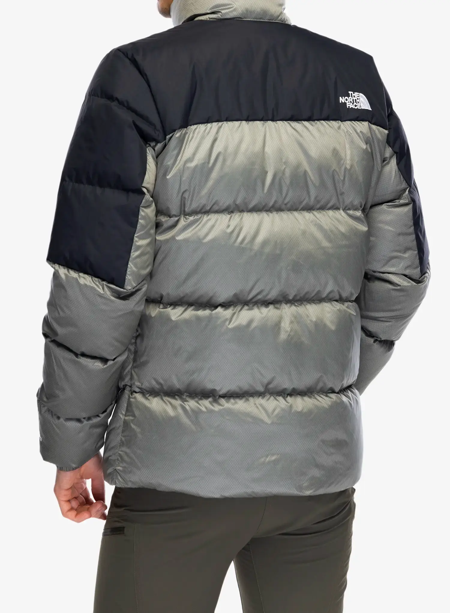Péřová bunda The North Face Diablo Down 2.0 Jacket - clay grey black heather