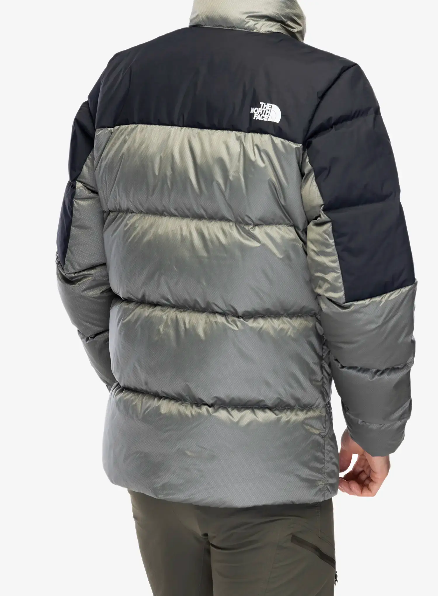 Péřová bunda The North Face Diablo Down 2.0 Jacket - clay grey black heather