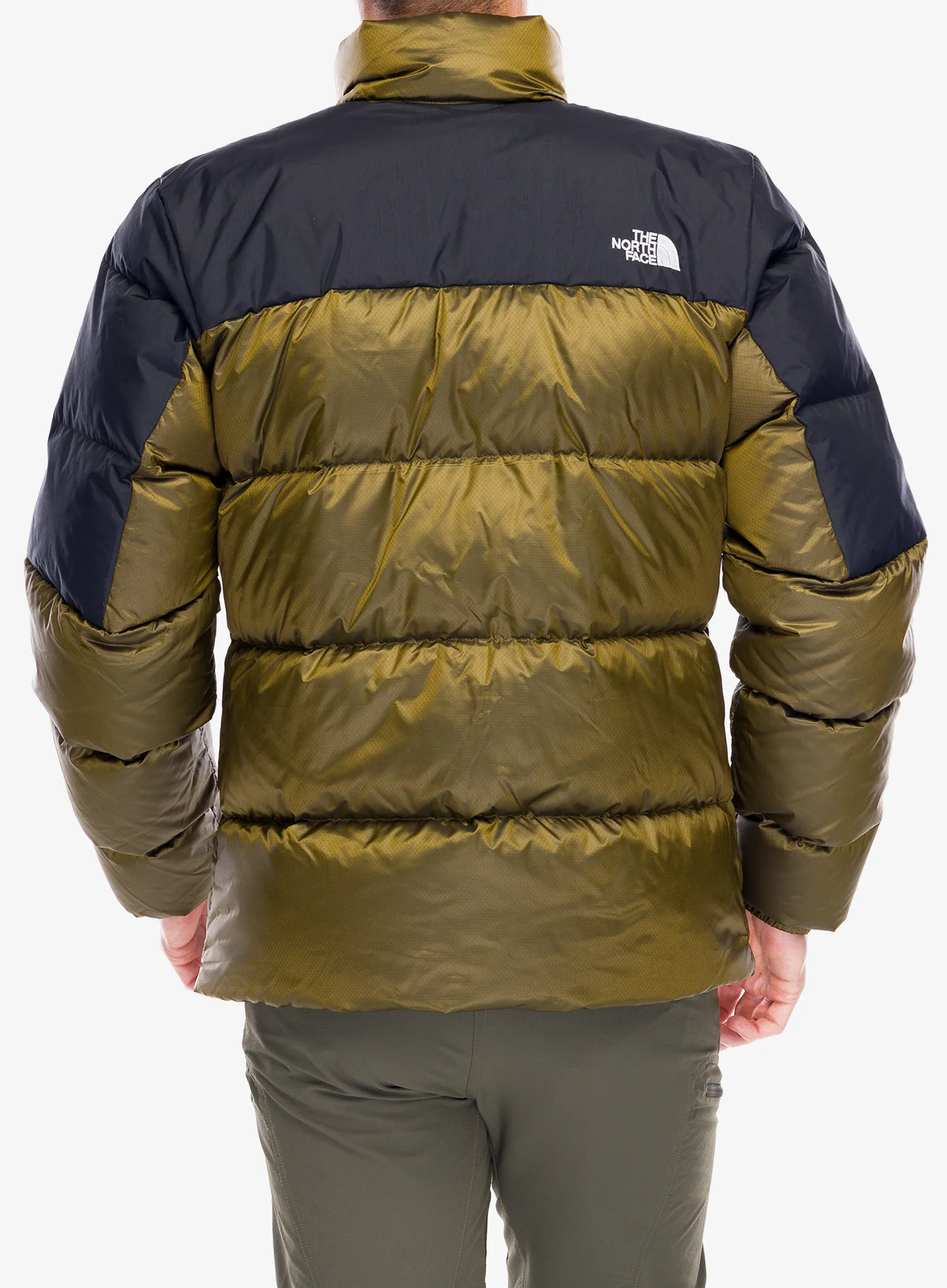 Péřová bunda The North Face Diablo Down 2.0 Jacket - moss green black heather/black
