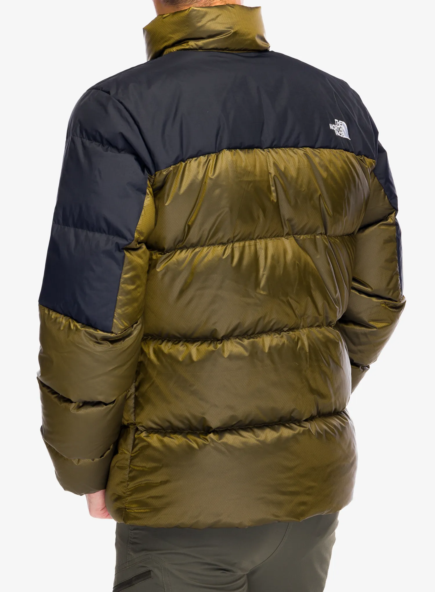 Péřová bunda The North Face Diablo Down 2.0 Jacket - moss green black heather/black