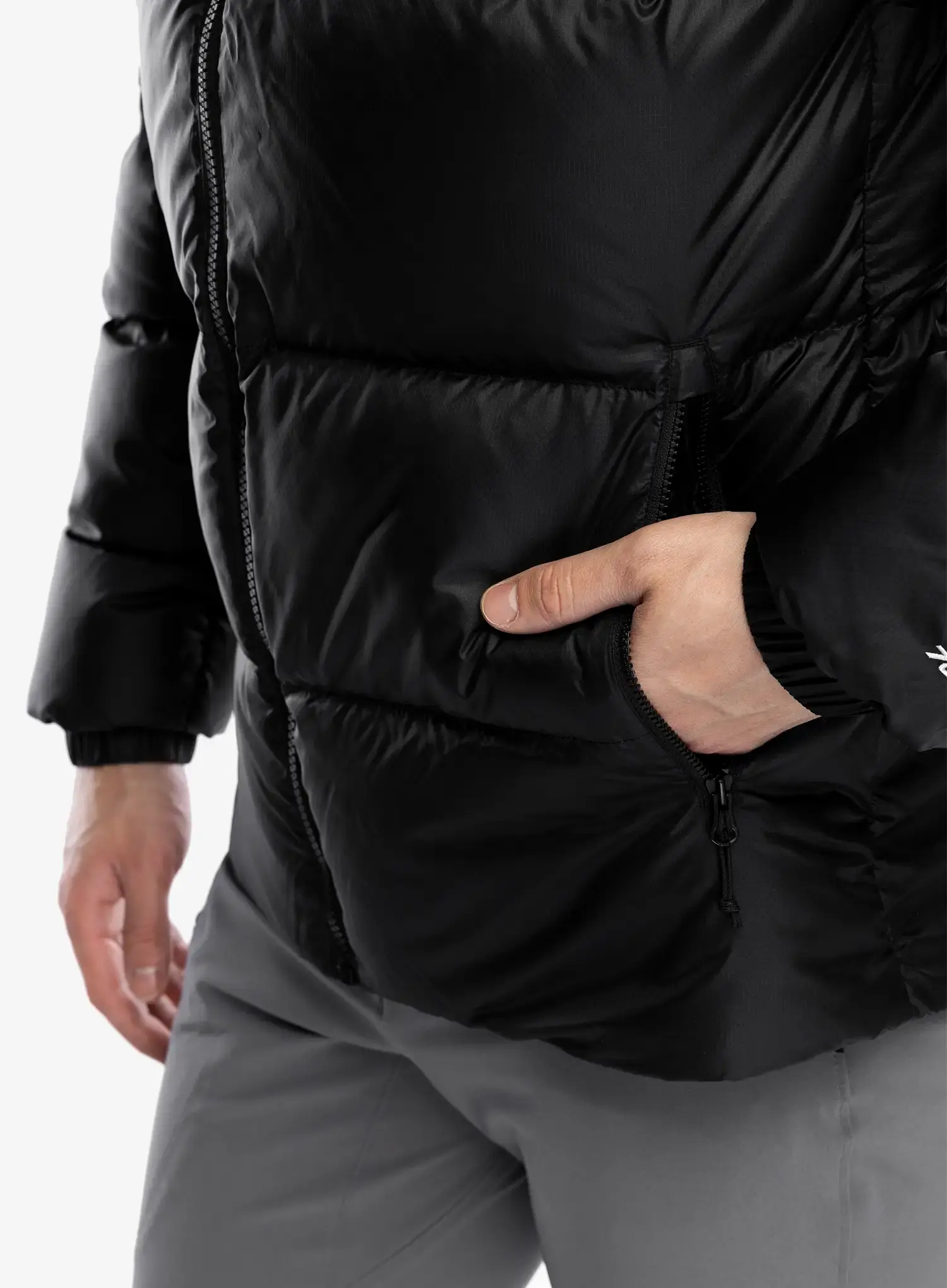 Péřová bunda The North Face Diablo Down 2.0 Jacket - tnf black heather/tnf black