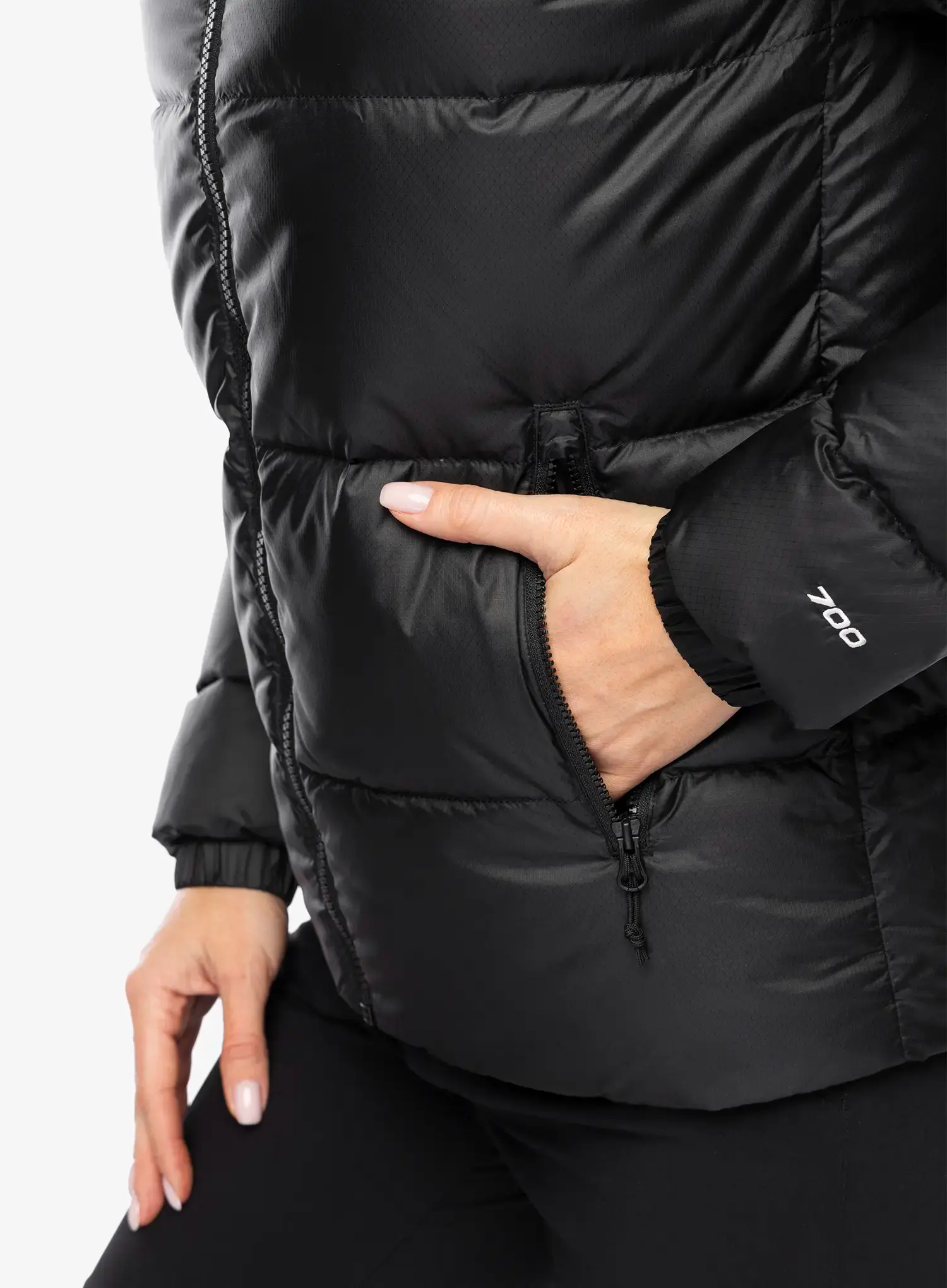 Dámská péřová bunda The North Face Diablo Down 2.0 Jacket - tnf black heather/tnf black