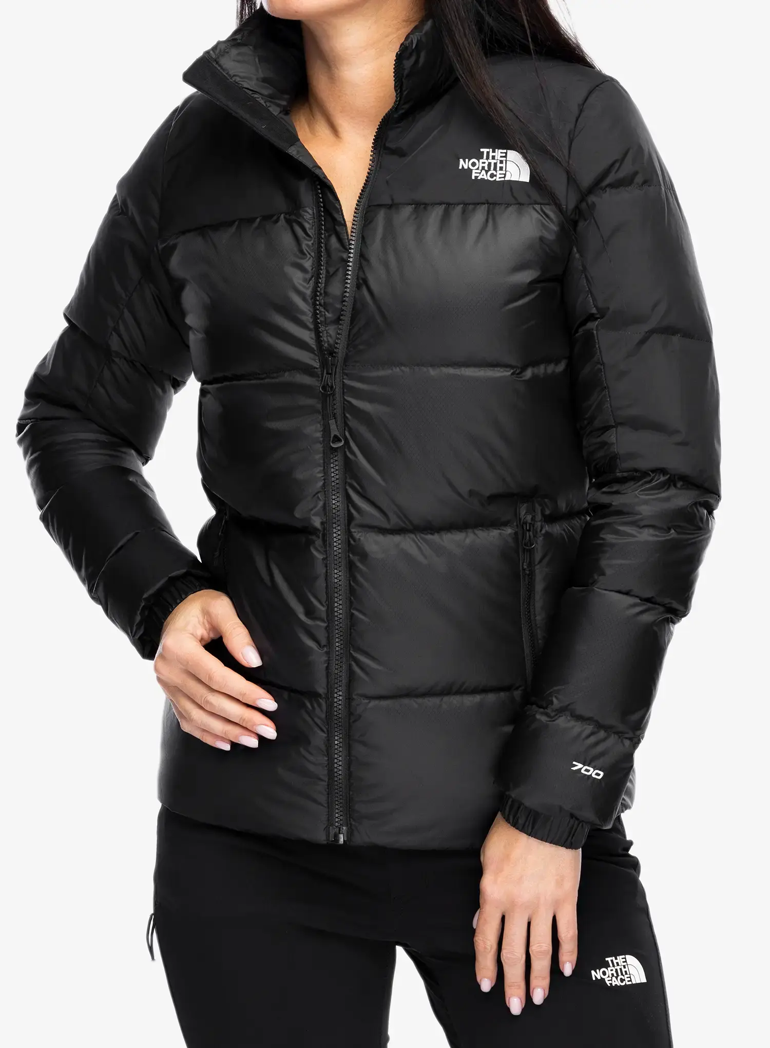 Dámská péřová bunda The North Face Diablo Down 2.0 Jacket - tnf black heather/tnf black