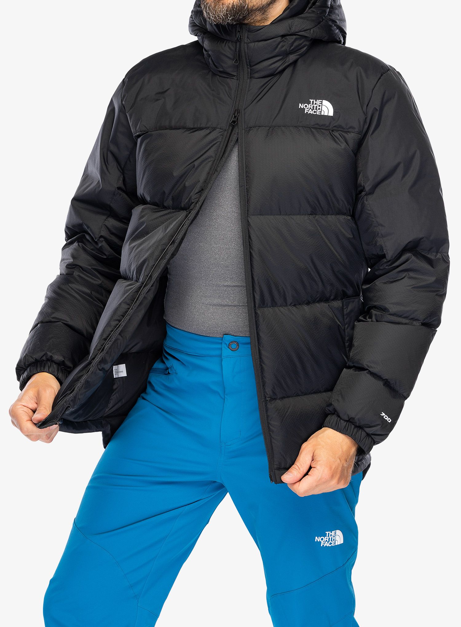 Zimní bunda The North Face Diablo Down Hoodie - tnf black
