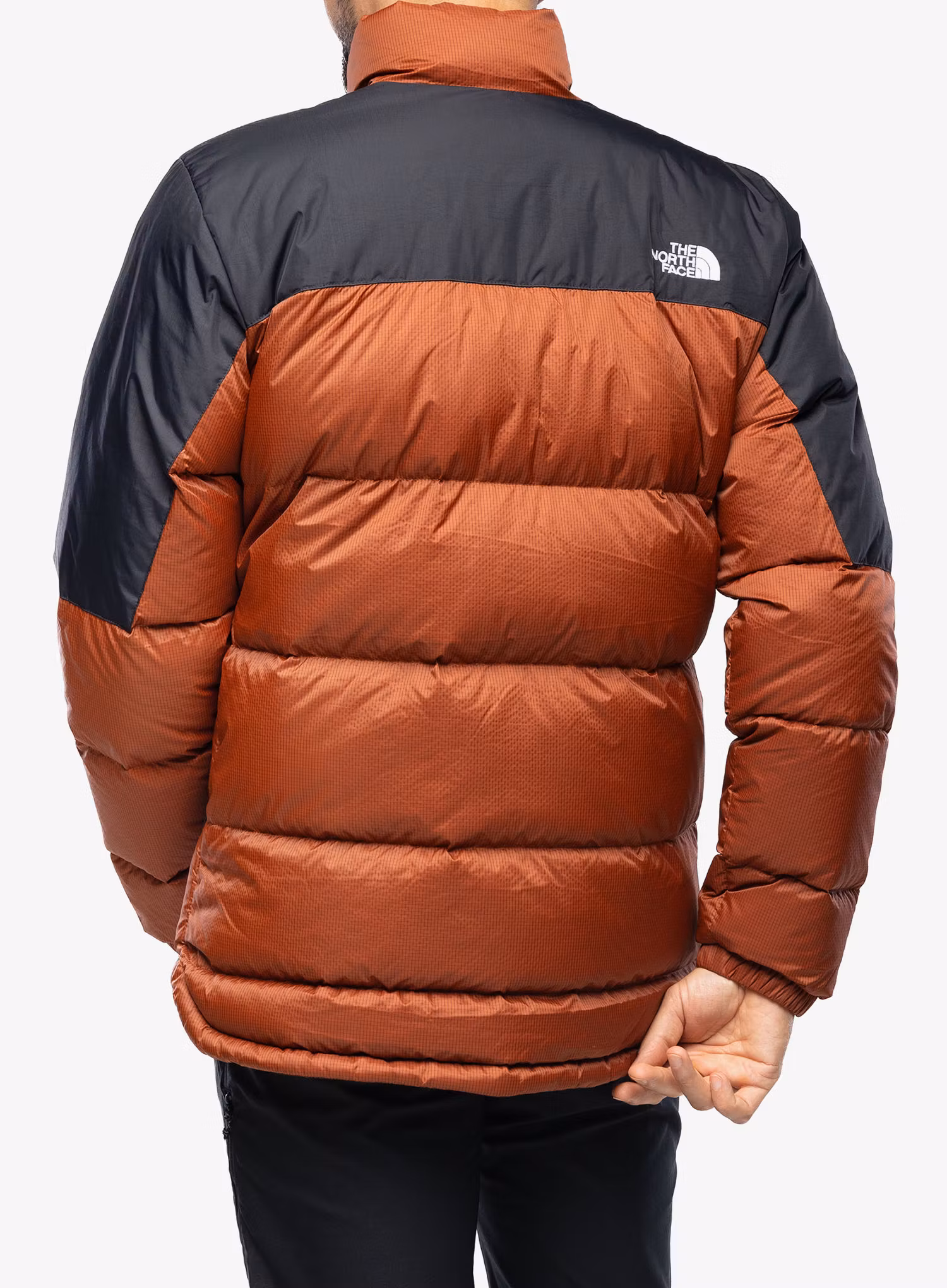 Péřová bunda The North Face Diablo Down Jacket - brown/black
