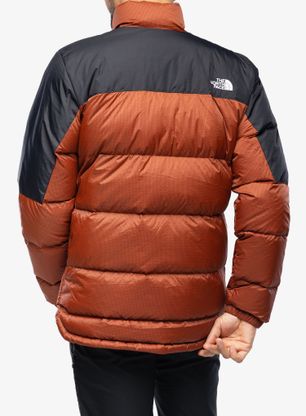 Péřová bunda The North Face Diablo Down Jacket - brown/black