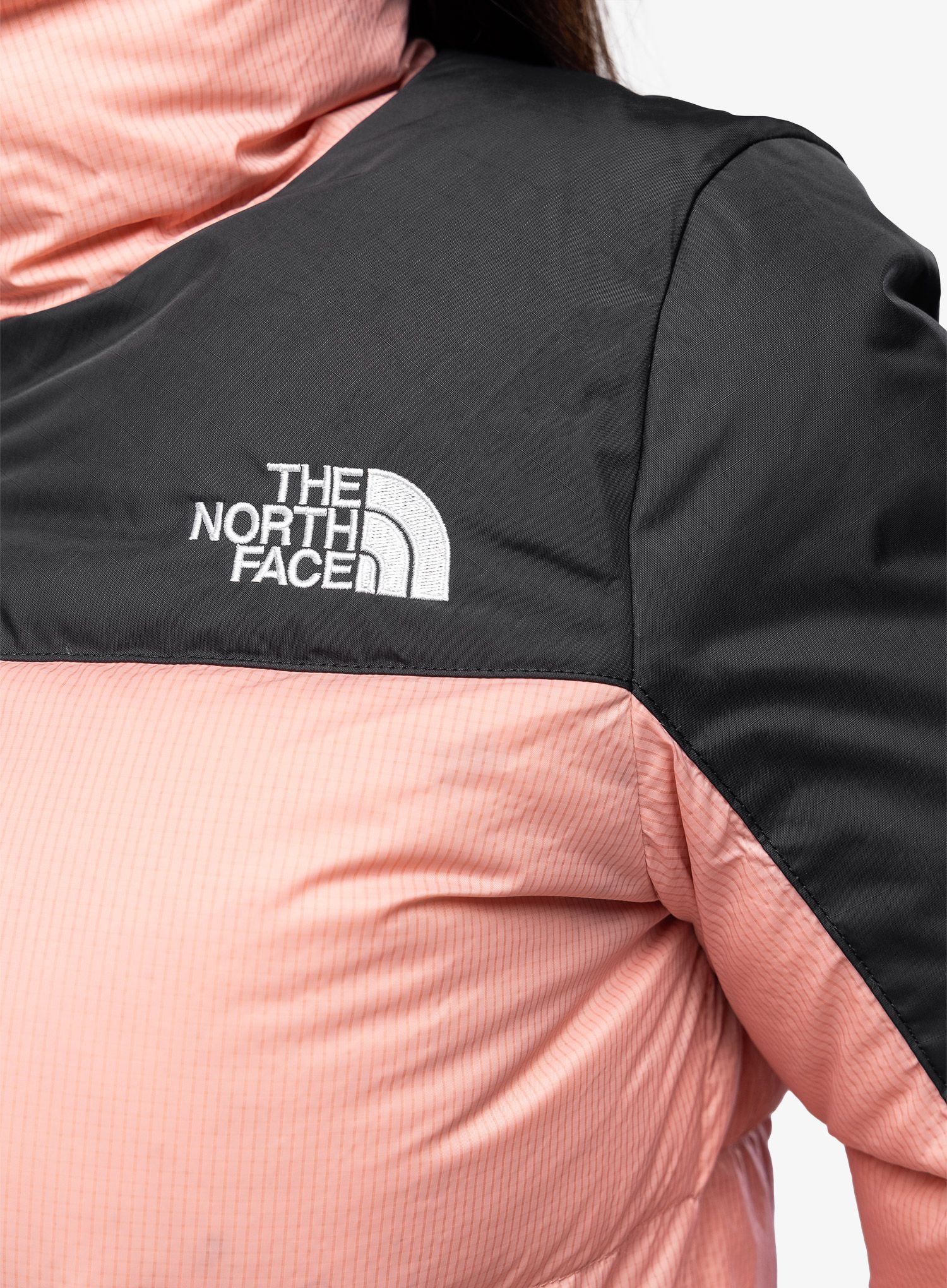 Péřová bunda dámská The North Face Diablo Down Jacket - rose/black