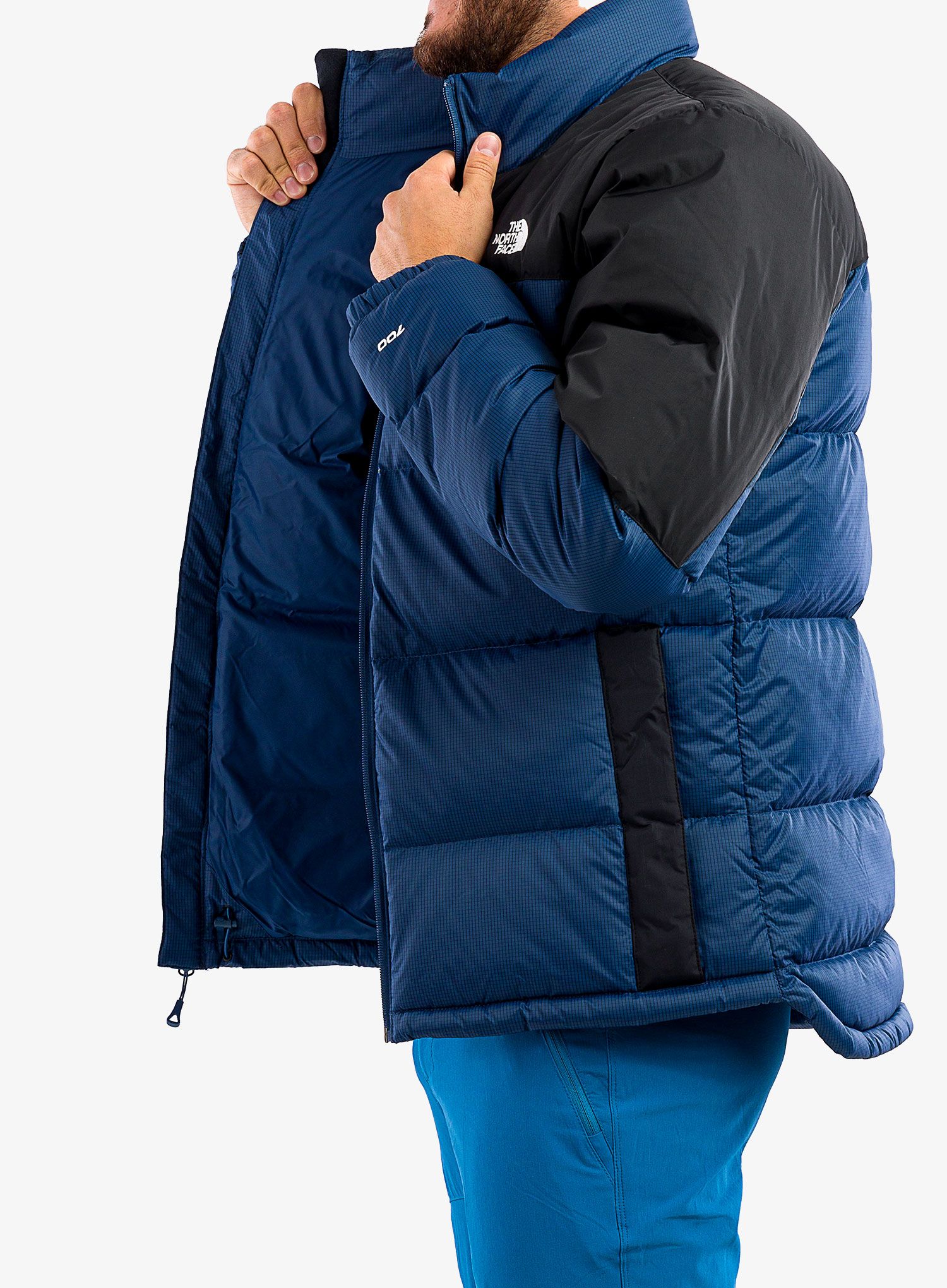 Péřová bunda The North Face Diablo Down Jacket - shady/black