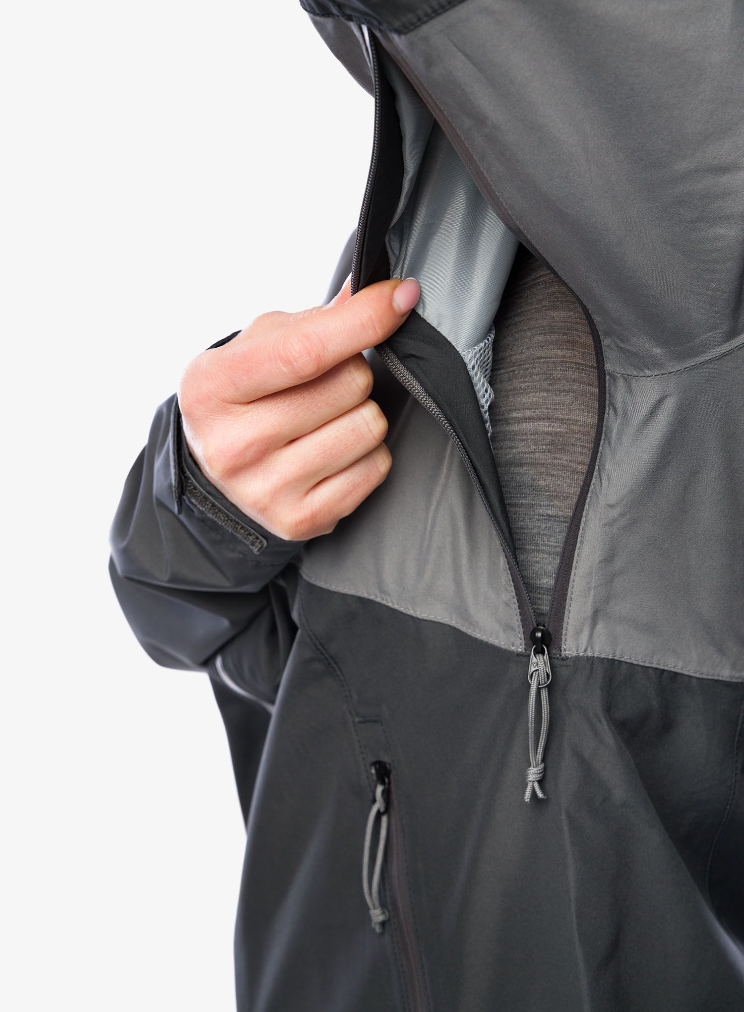 Dámská bunda The North Face Diablo Dynamic Zip-In Jacket - pearl/grey