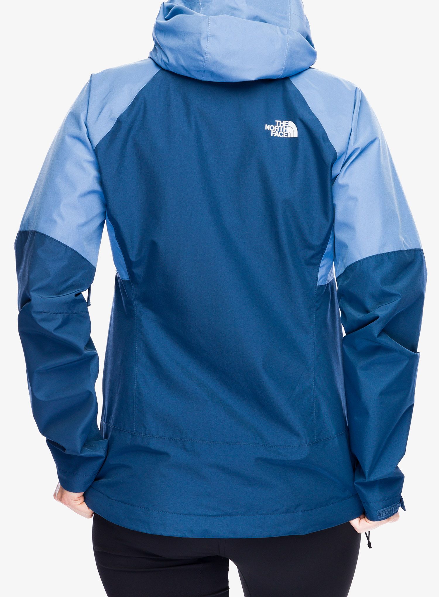 Dámská nepromokavá bunda s membránou The North Face Diablo Dynamic Zip-In Jacket - stone/blue