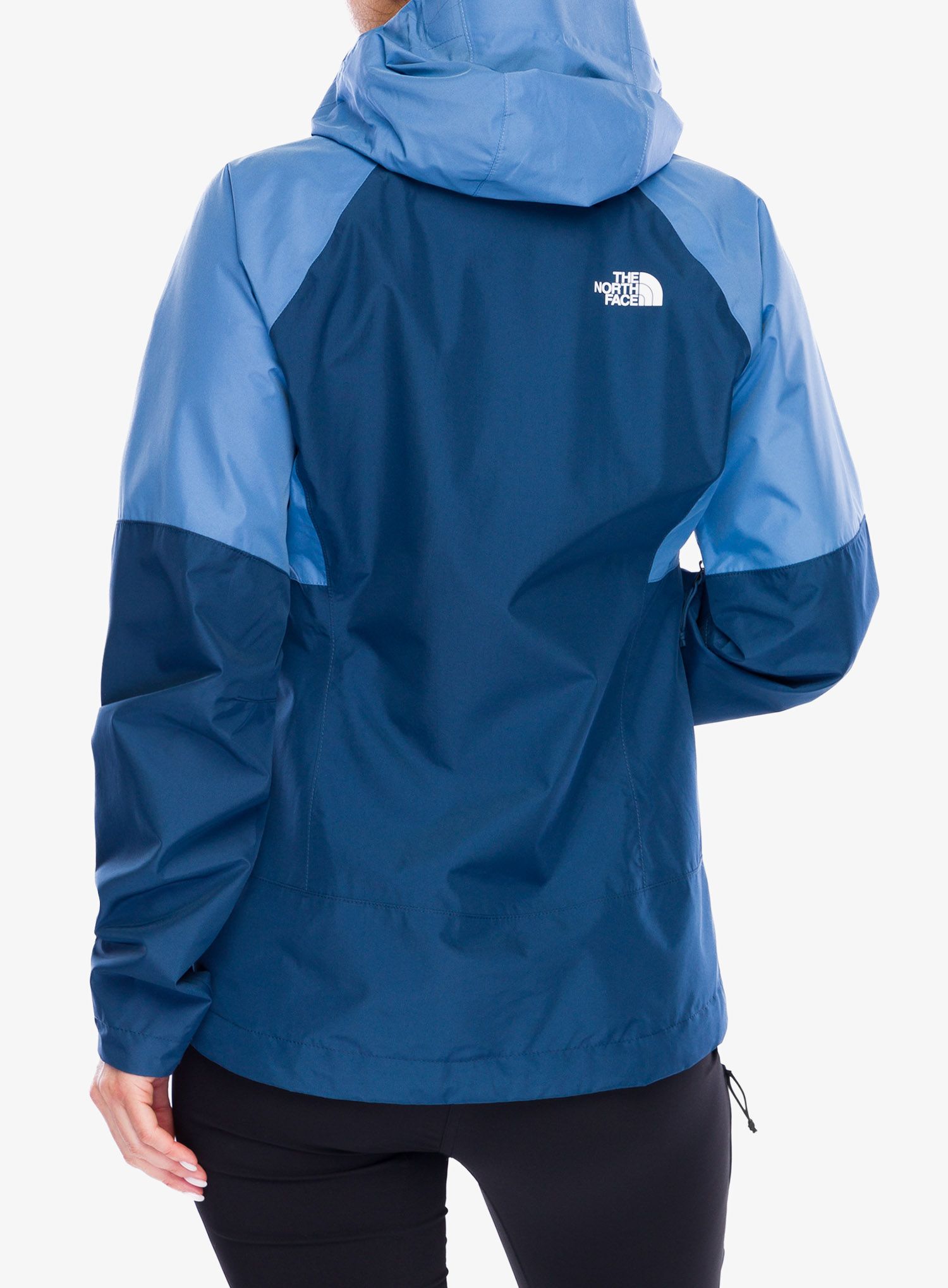 Dámská nepromokavá bunda s membránou The North Face Diablo Dynamic Zip-In Jacket - stone/blue